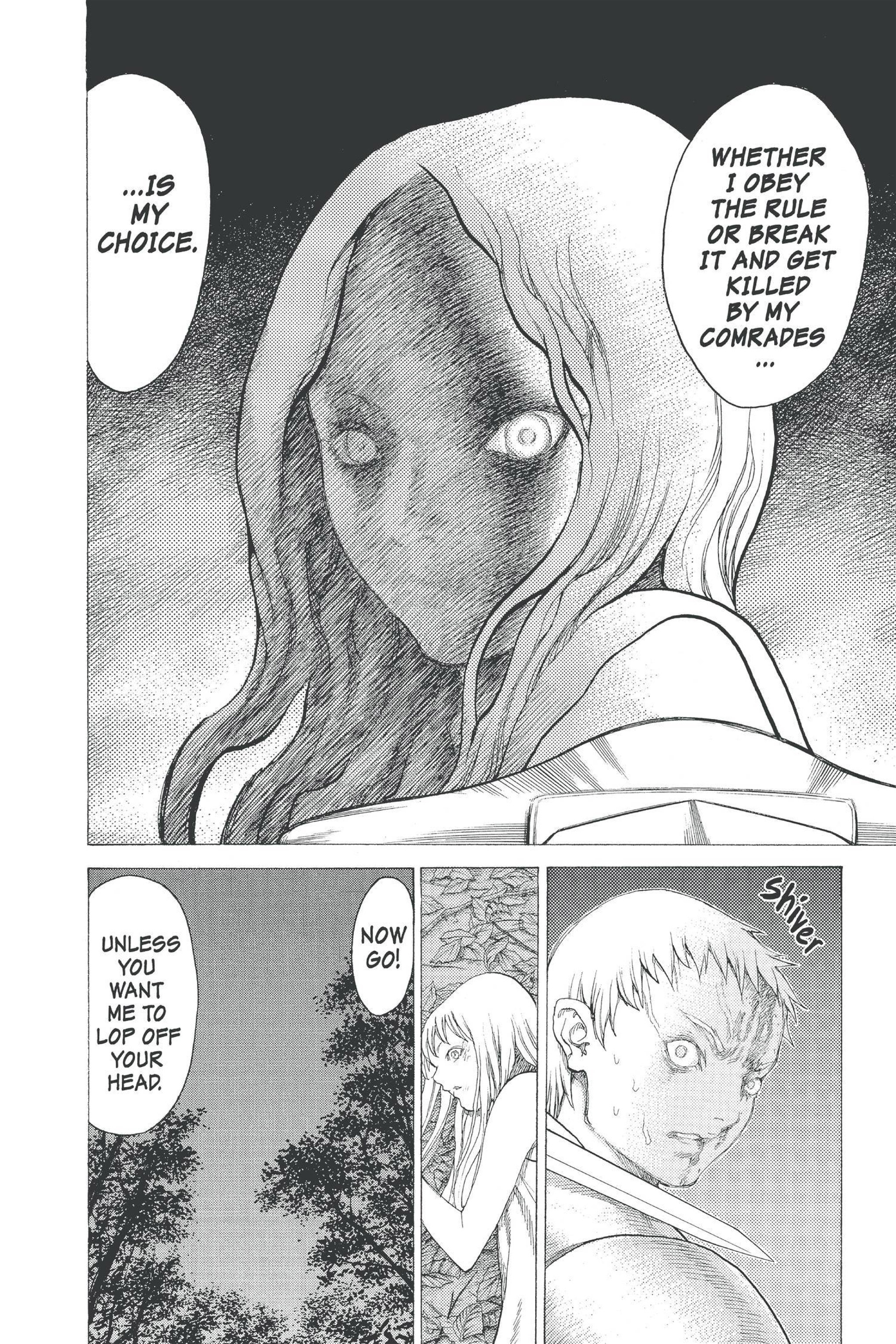 Read online Claymore comic -  Issue #3 - 167