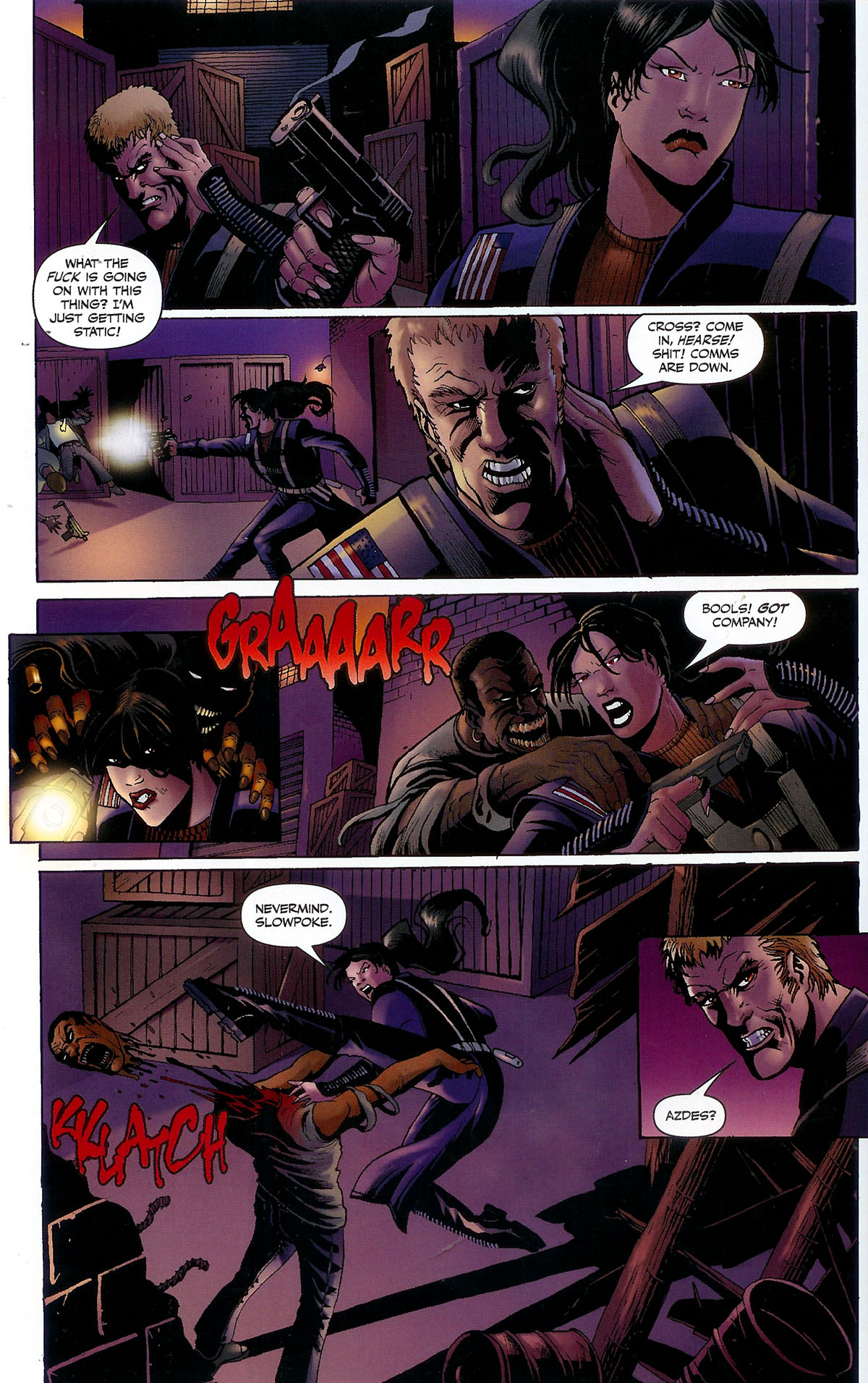 Read online CVO: Covert Vampiric Operations - African Blood comic -  Issue #2 - 15