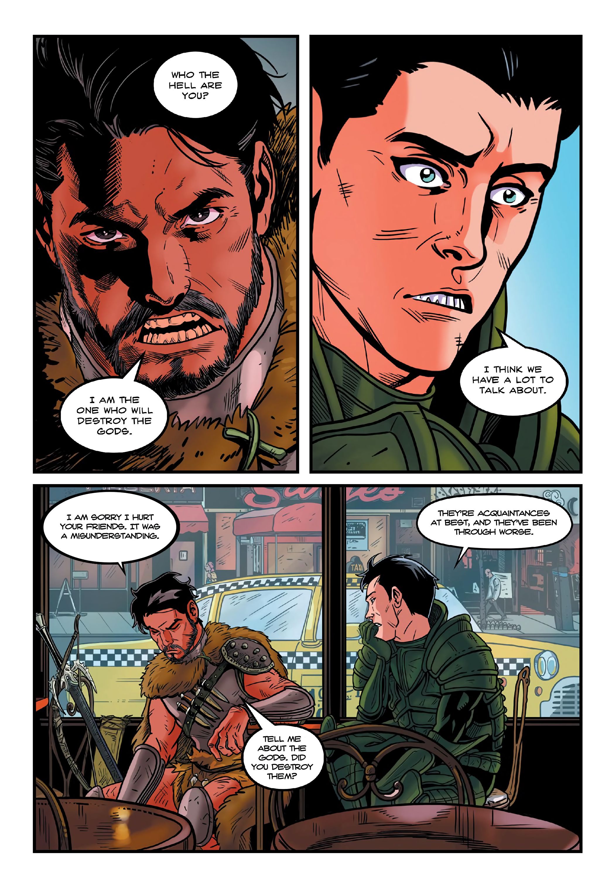 Read online Dinosaur Warrior comic -  Issue # TPB - 52