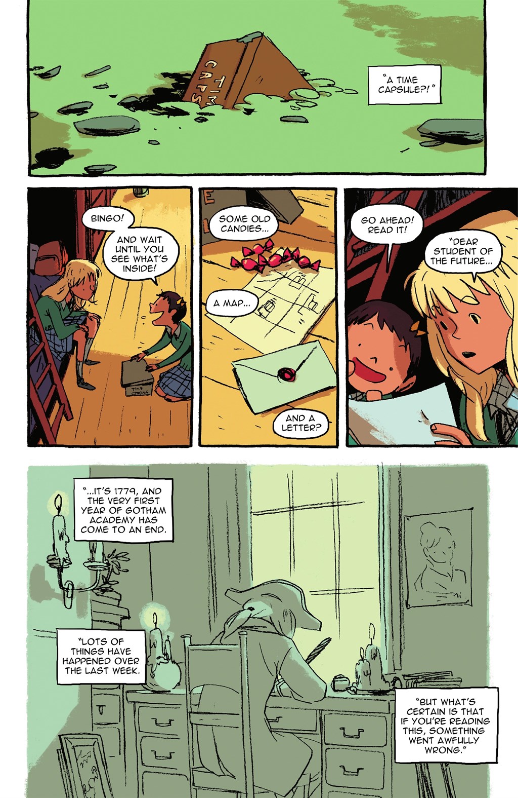 Read online Gotham Academy comic -  Issue # _The Complete Collection (Part 4) - 57