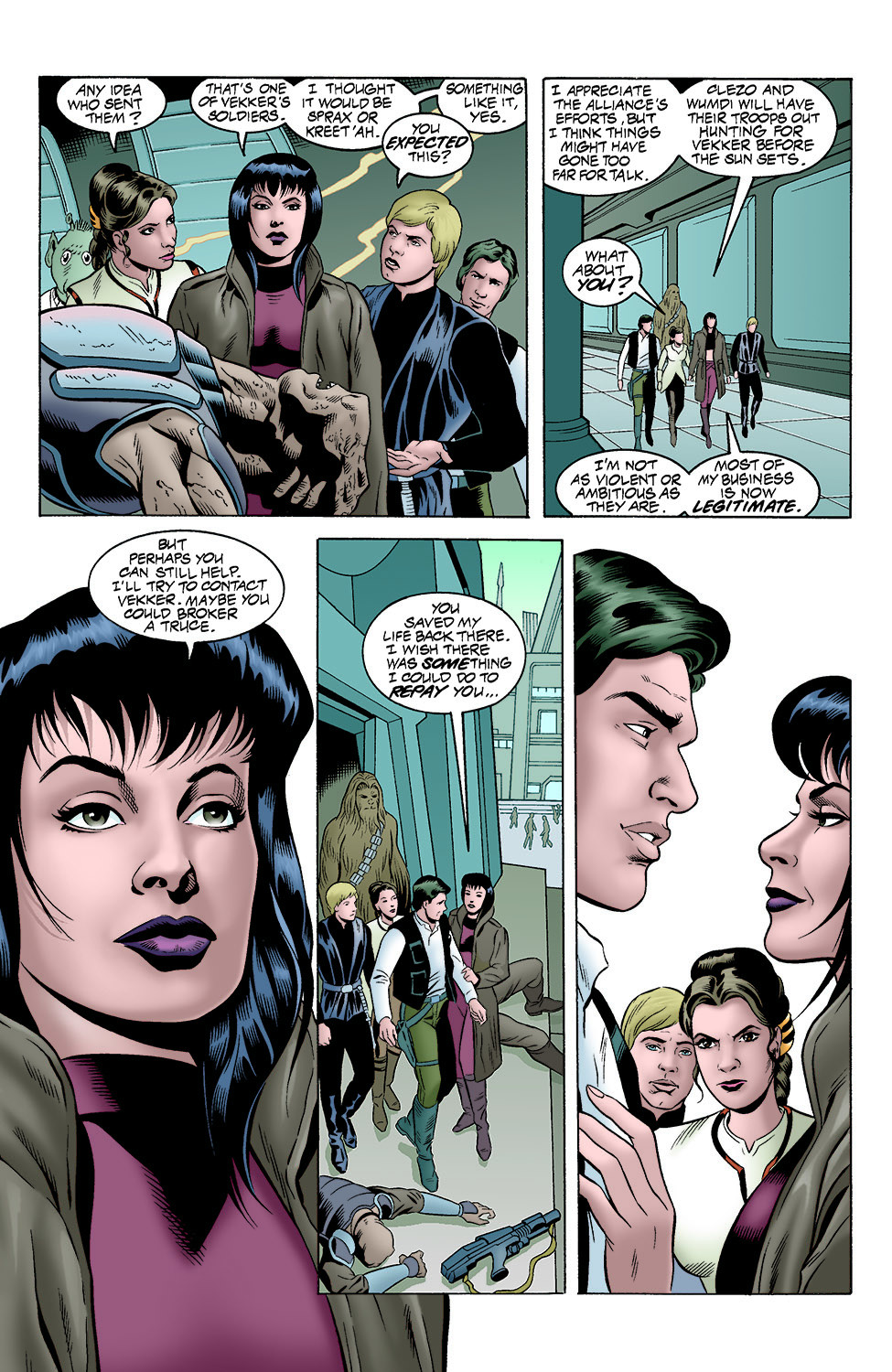 Read online Star Wars: Shadows of the Empire - Evolution comic -  Issue #3 - 16