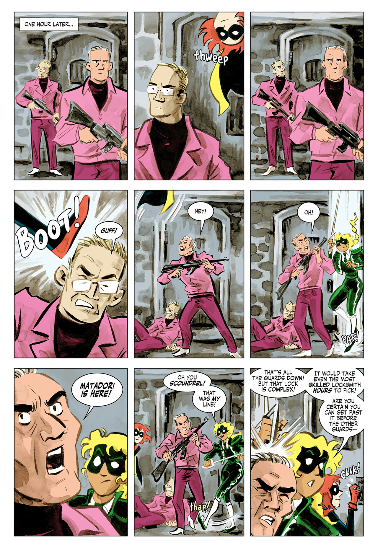 Read online Bandette (2012) comic -  Issue #22 - 6