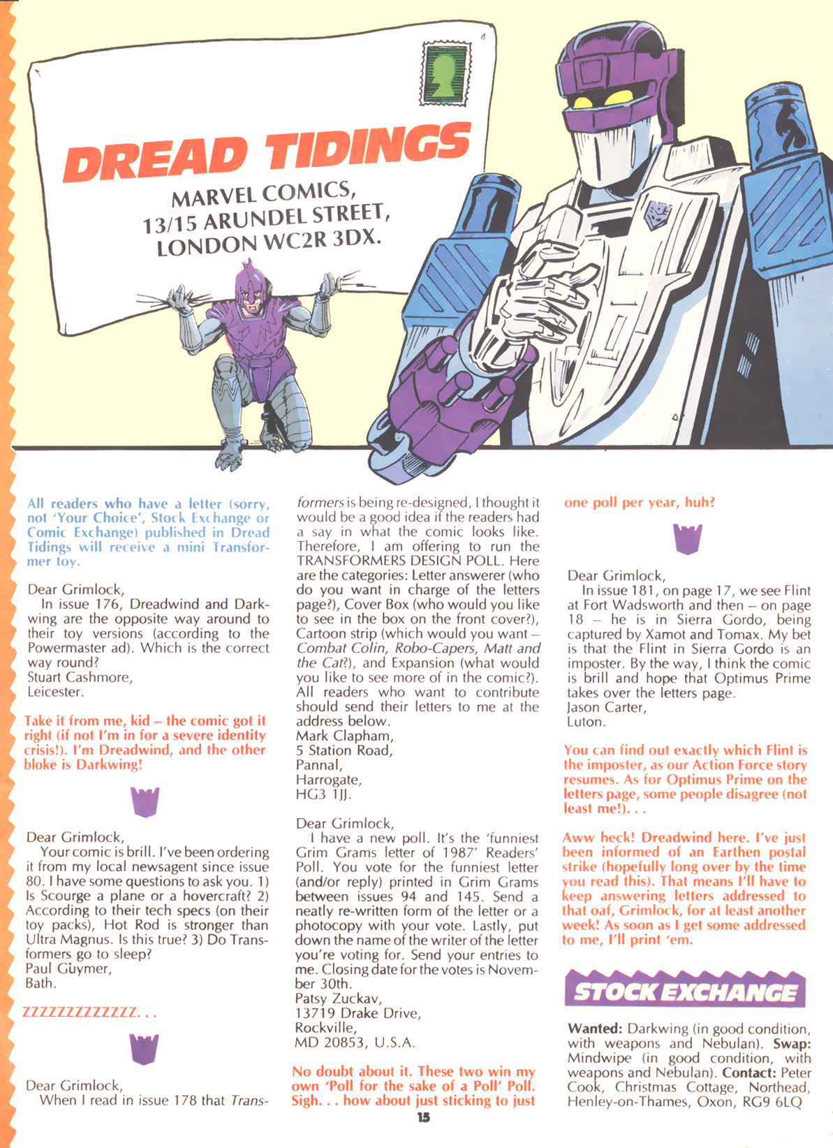 Read online The Transformers (UK) comic -  Issue #190 - 13