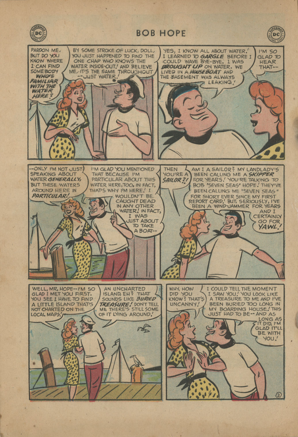 Read online The Adventures of Bob Hope comic -  Issue #45 - 4