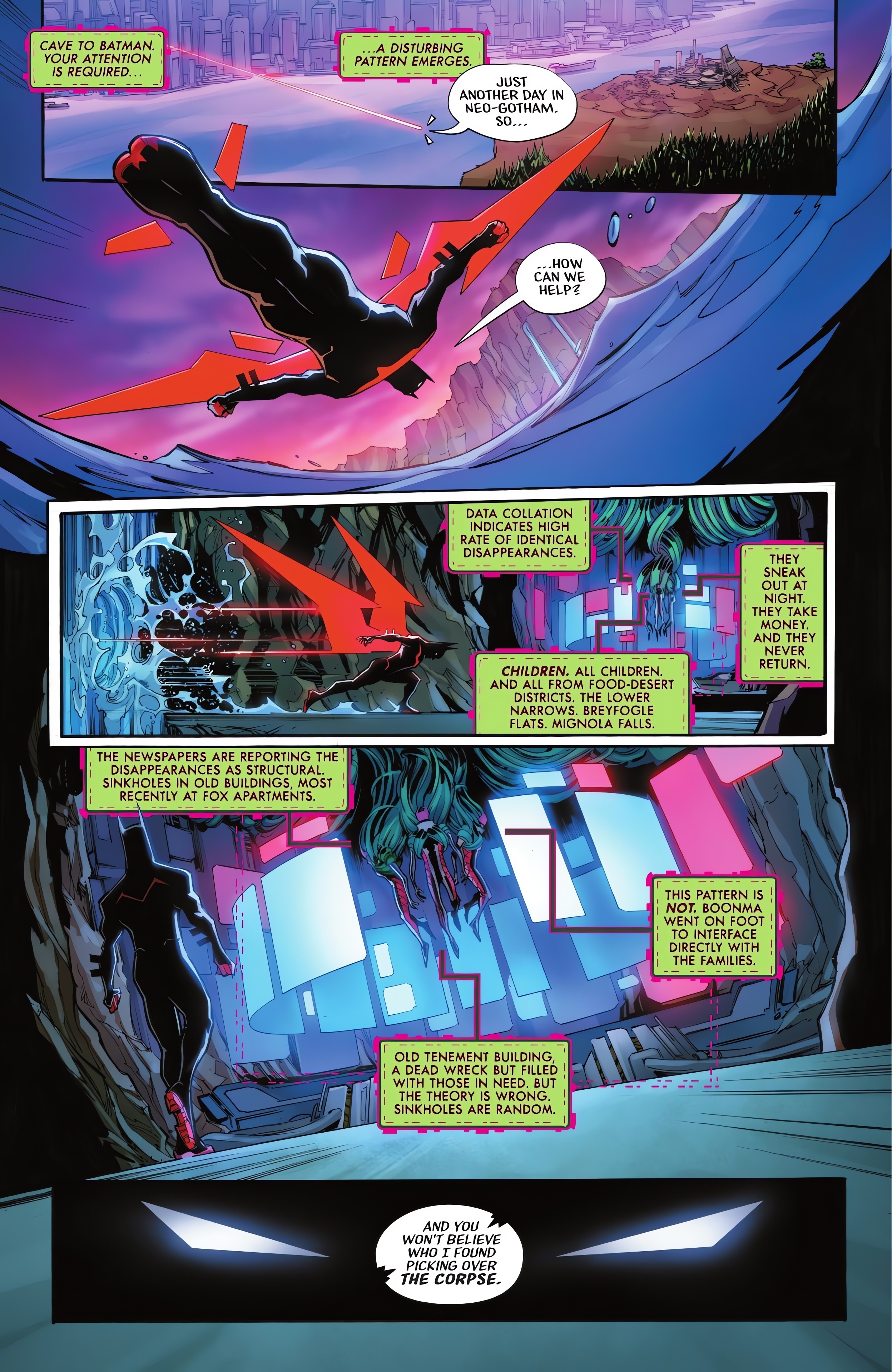 Read online Batman Beyond: Neo-Gothic comic -  Issue #1 - 12