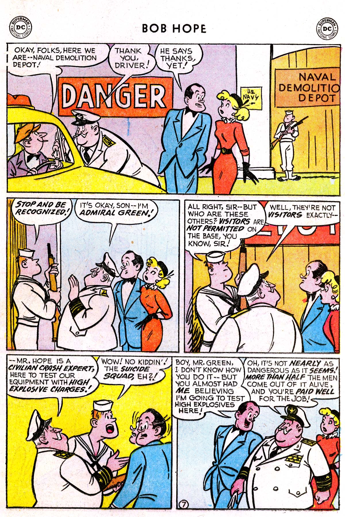 Read online The Adventures of Bob Hope comic -  Issue #34 - 19