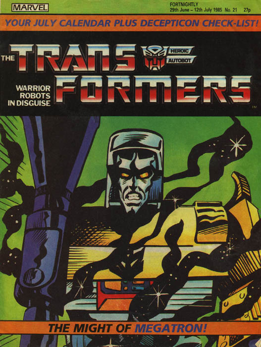 Read online The Transformers (UK) comic -  Issue #21 - 1