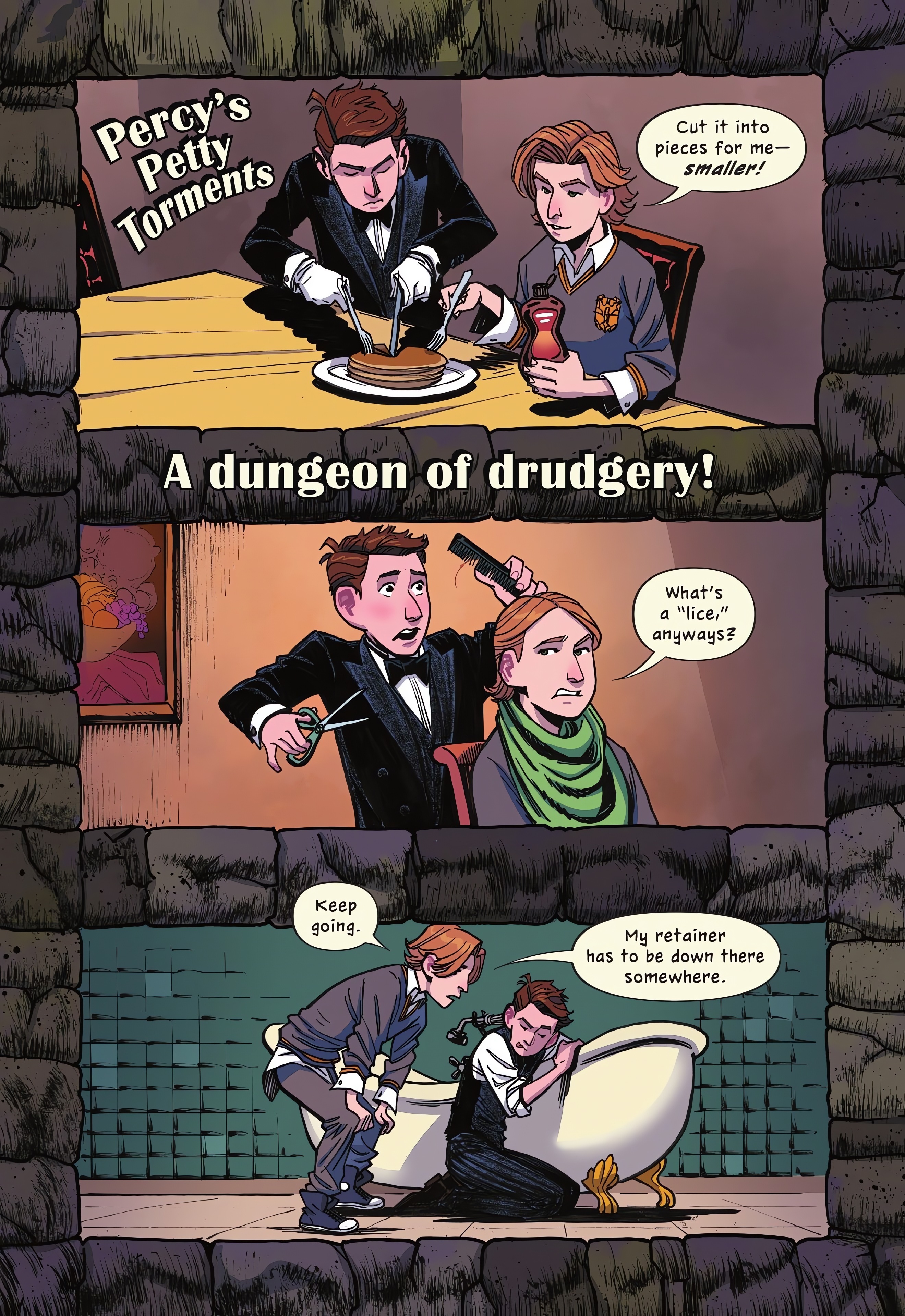 Read online Young Alfred: Pain in the Butler comic -  Issue # TPB (Part 1) - 82