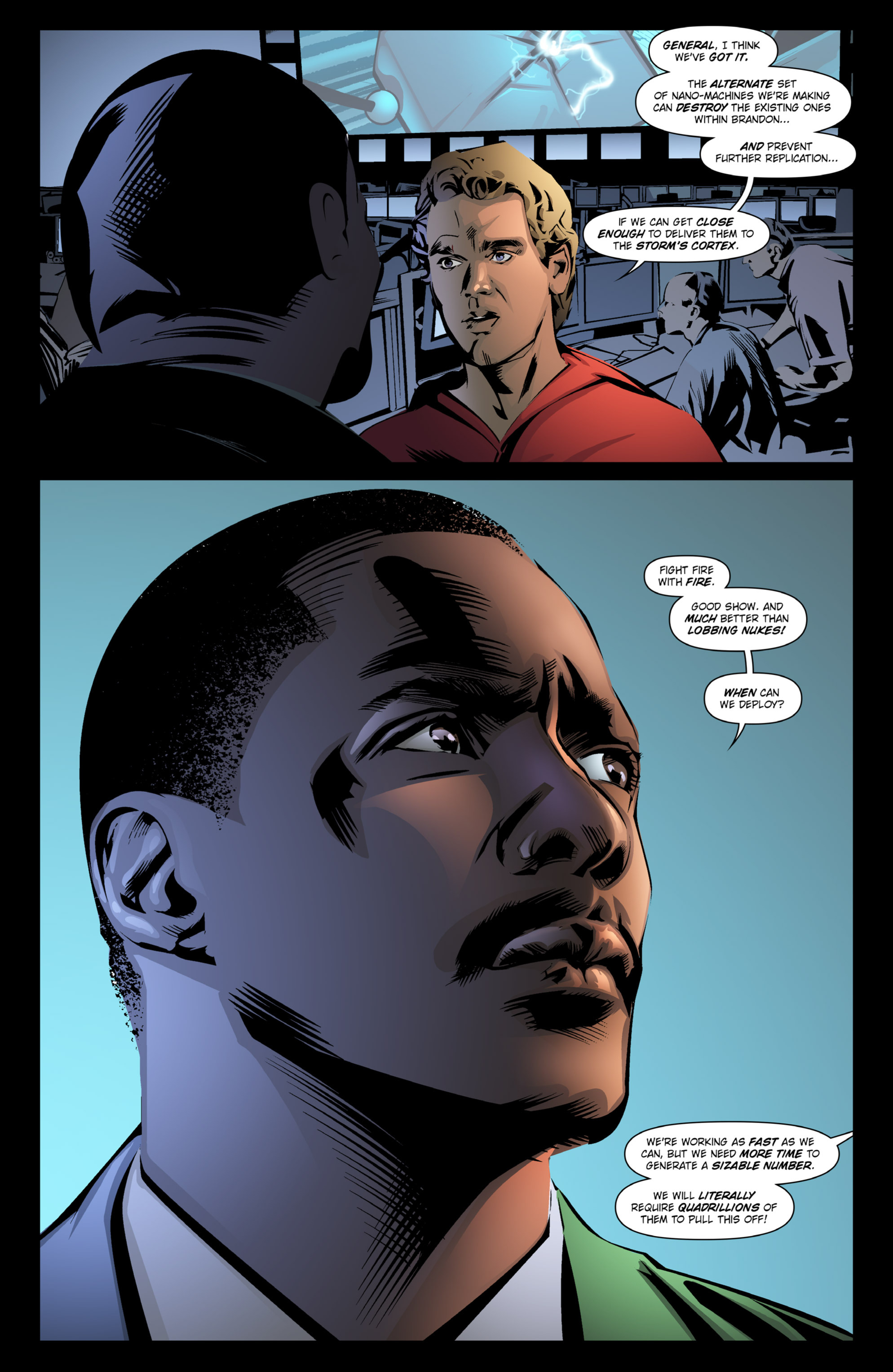 Read online Brainstorm comic -  Issue #4 - 15