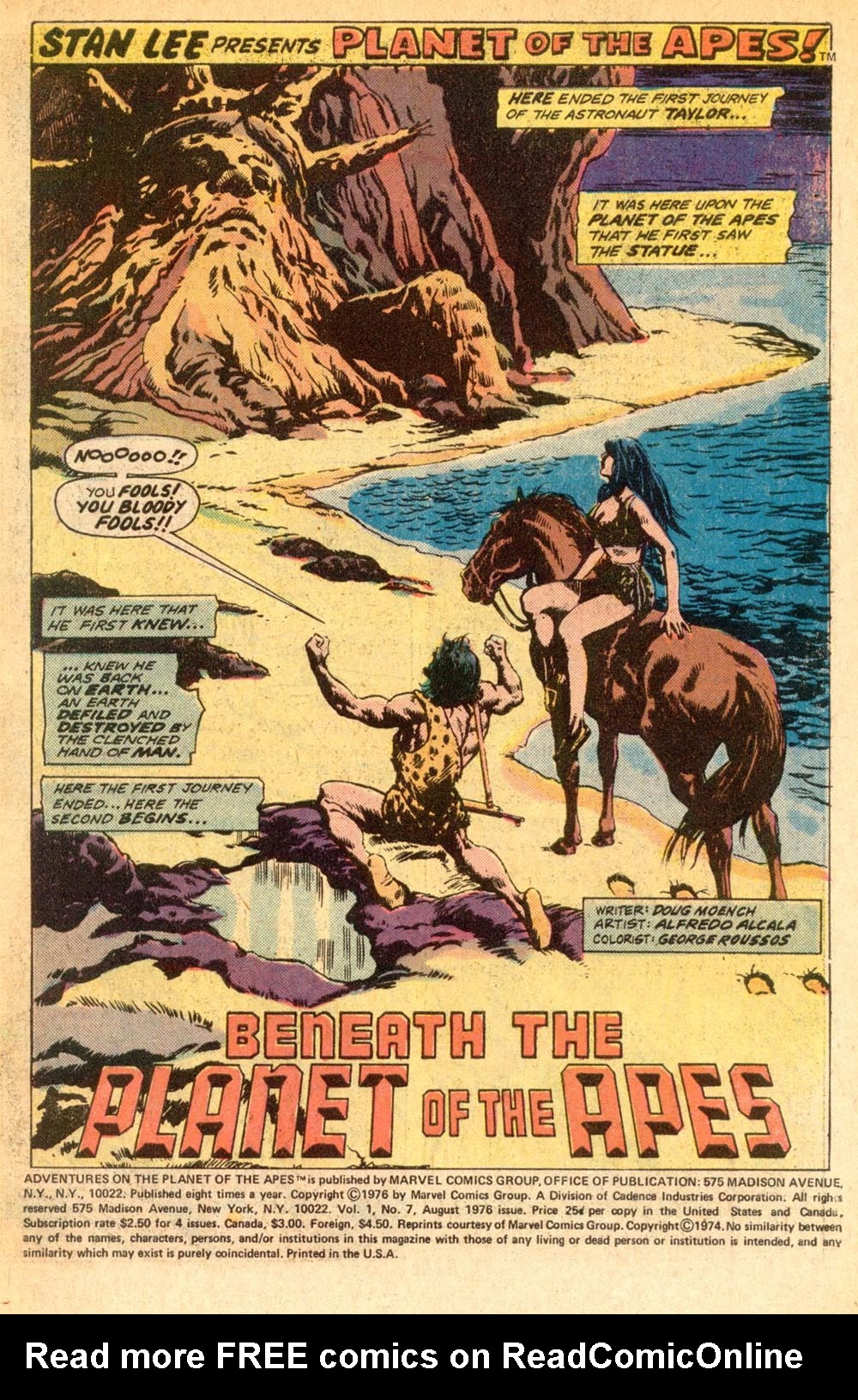 Read online Adventures on the Planet of the Apes comic -  Issue #7 - 2