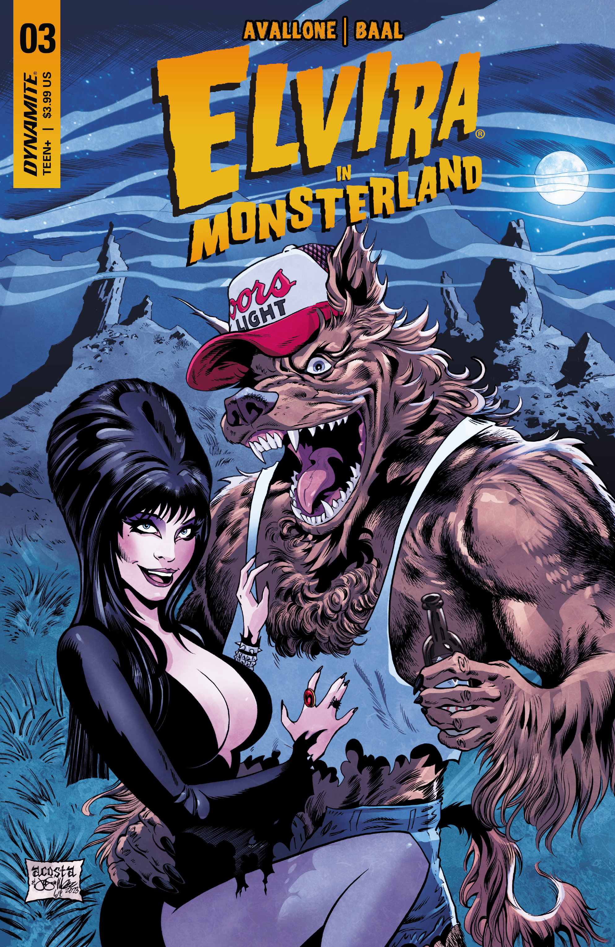 Read online Elvira in Monsterland comic -  Issue #3 - 2