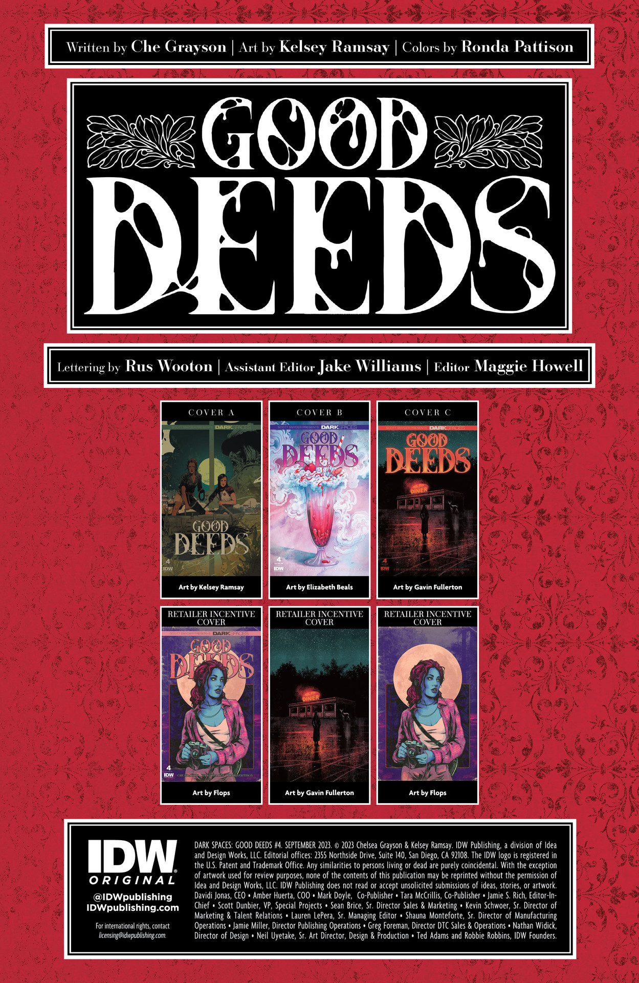 Read online Dark Spaces: Good Deeds comic -  Issue #4 - 2
