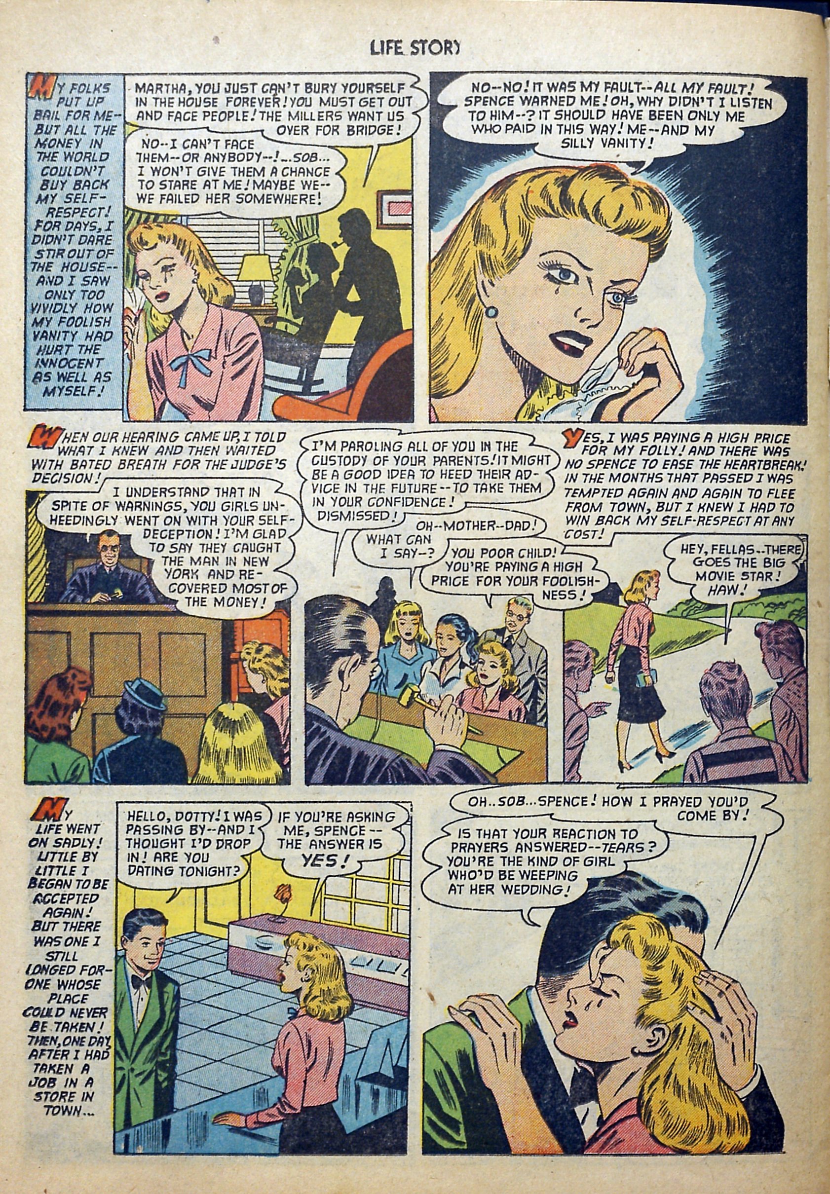 Read online Life Story comic -  Issue #42 - 34