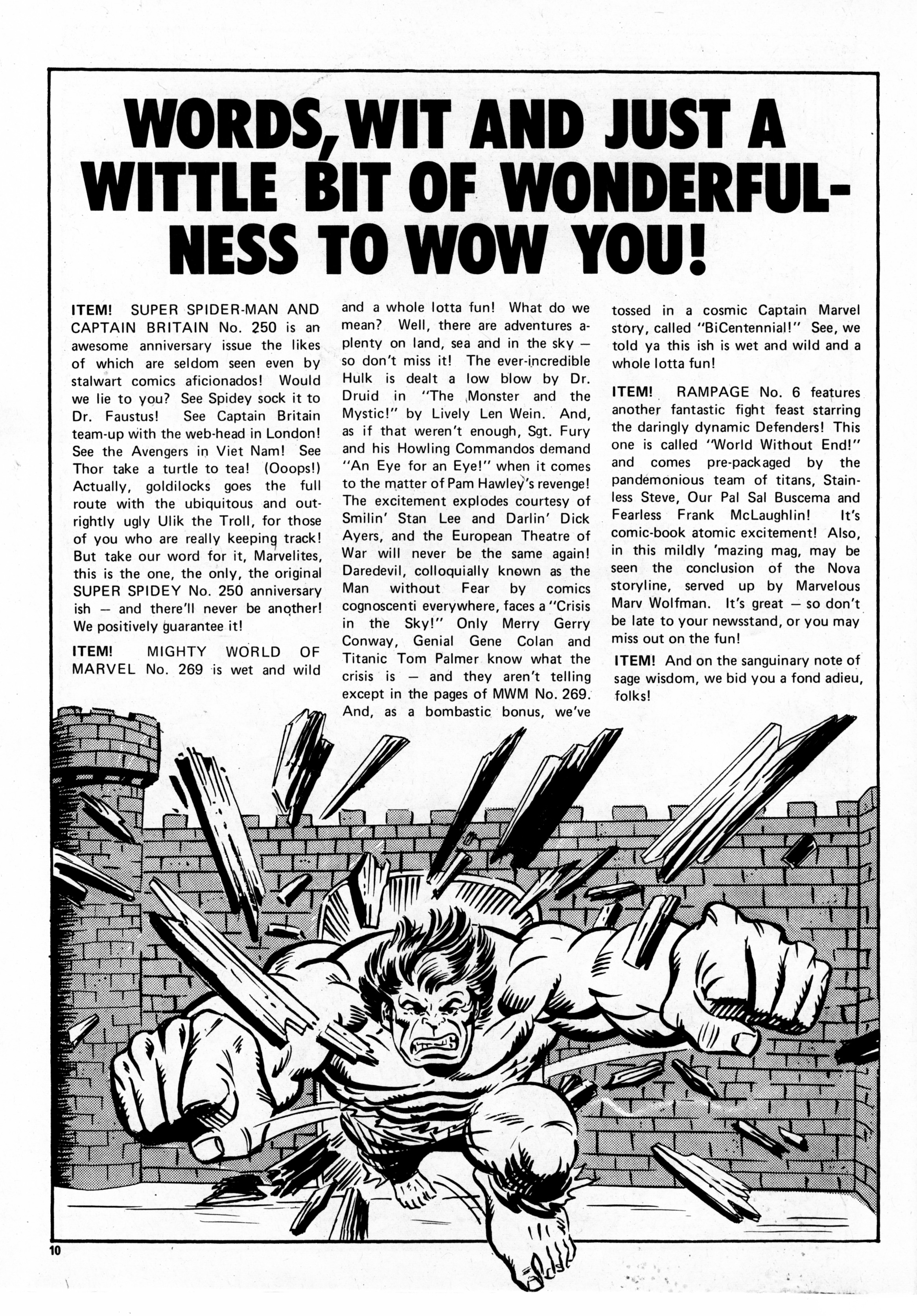 Read online Fantastic Four (1982) comic -  Issue #9 - 10