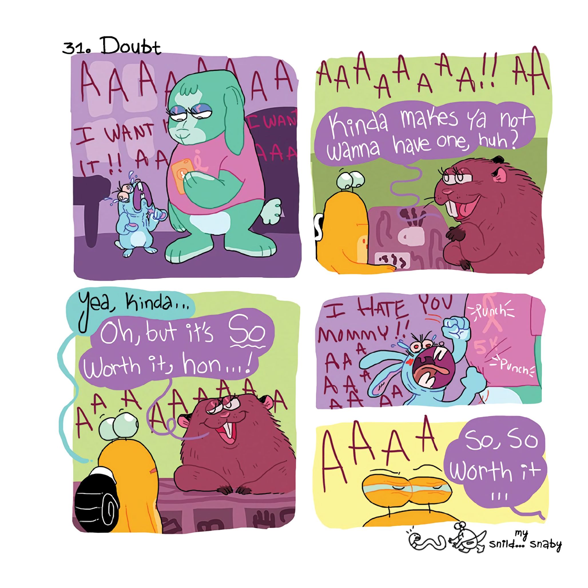 Read online Little Tunny's Snail Diaries comic -  Issue # TPB (Part 1) - 37