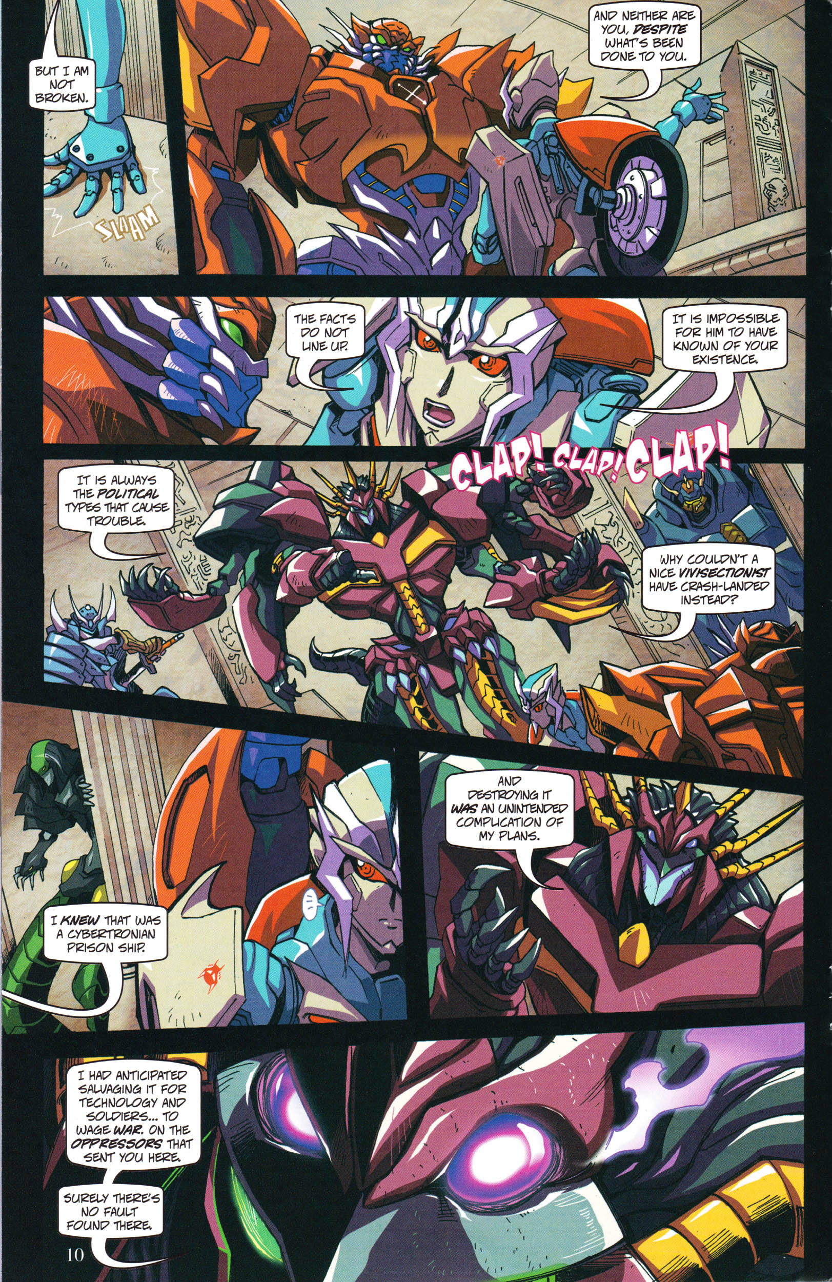 Read online Transformers: Collectors' Club comic -  Issue #59 - 10