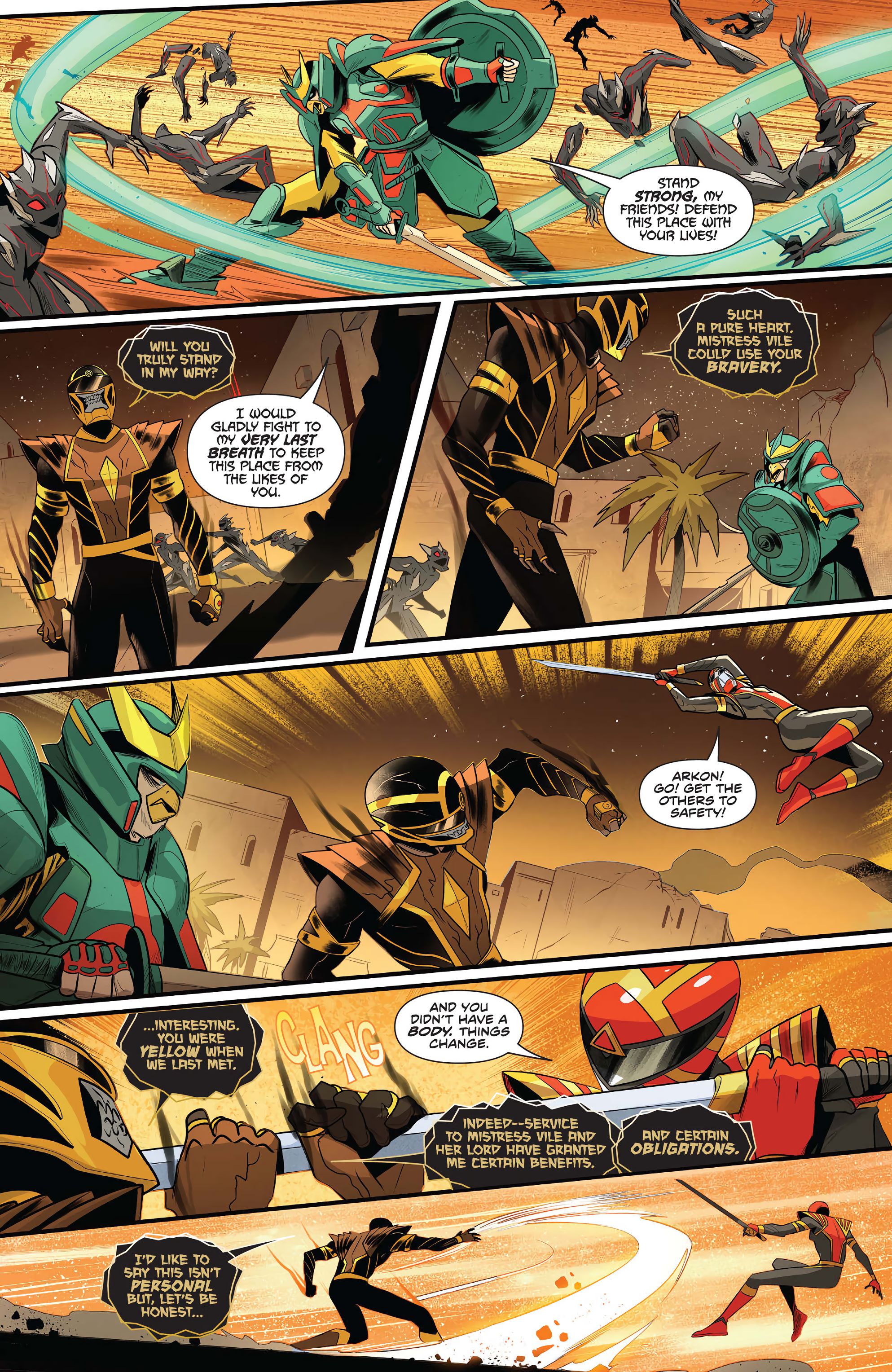 Read online Mighty Morphin Power Rangers comic -  Issue #110 - 18