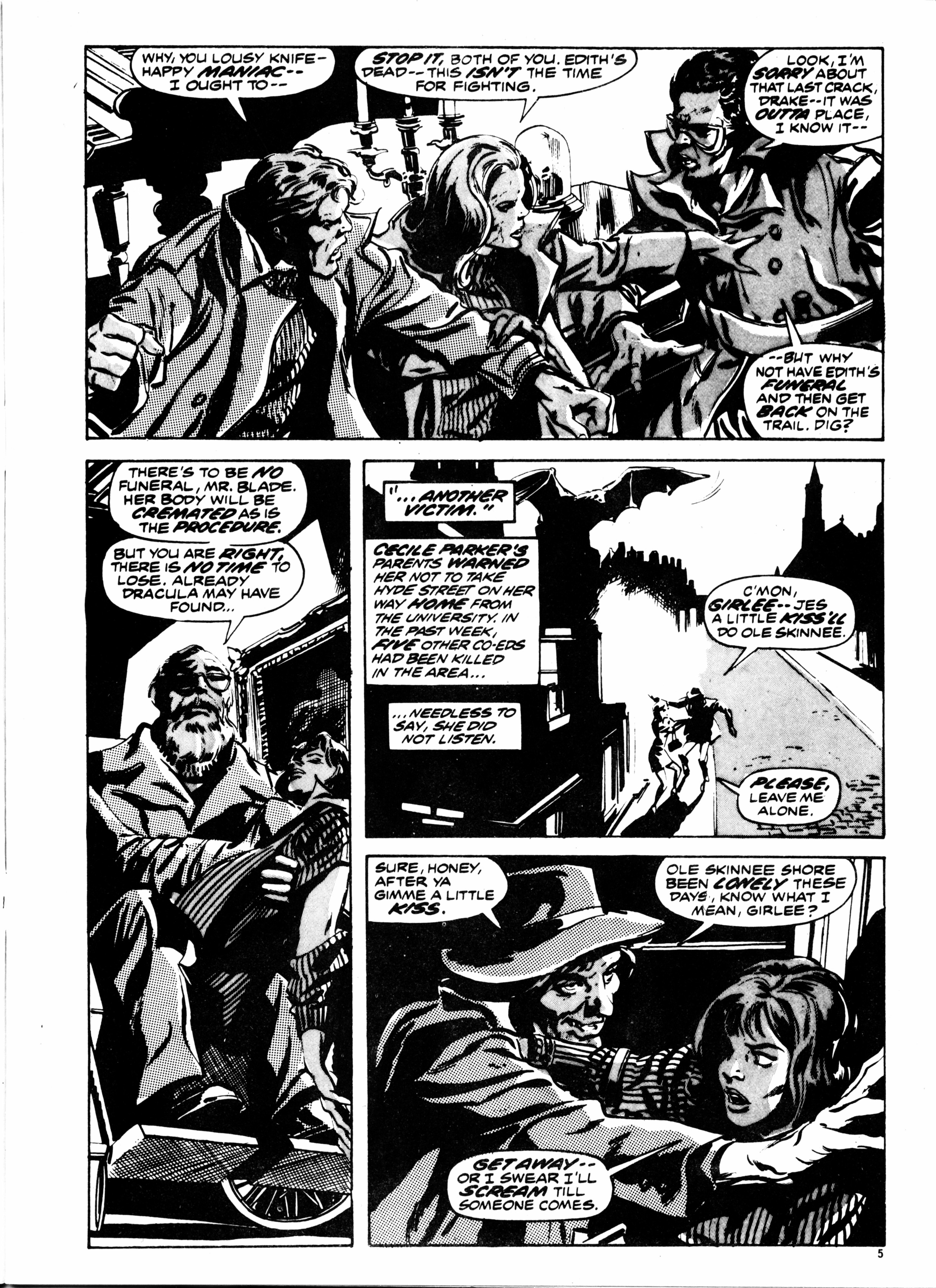 Read online Dracula Lives (1974) comic -  Issue #30 - 5