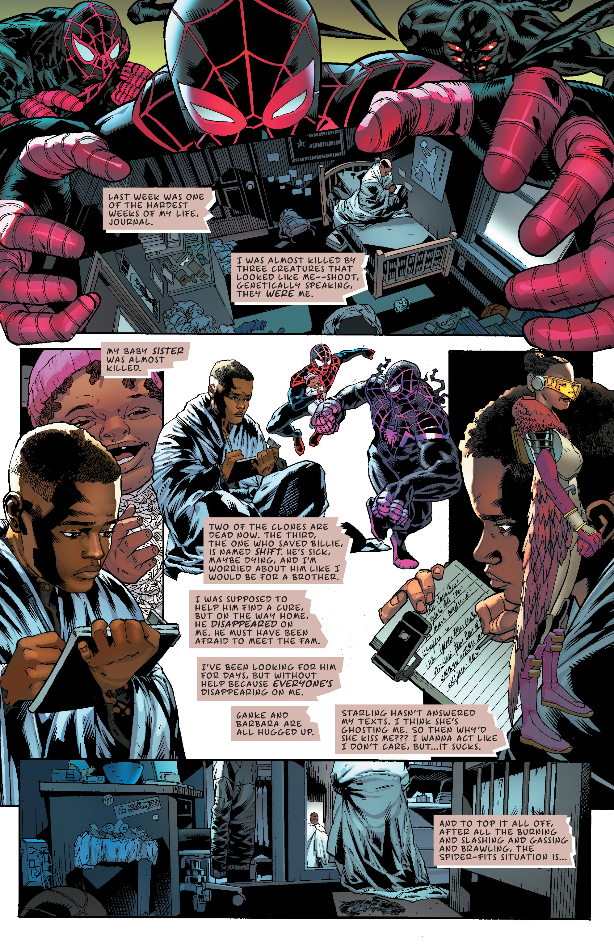 Read online Miles Morales: Spider-Man By Saladin Ahmed Omnibus comic -  Issue # TPB (Part 7) - 98