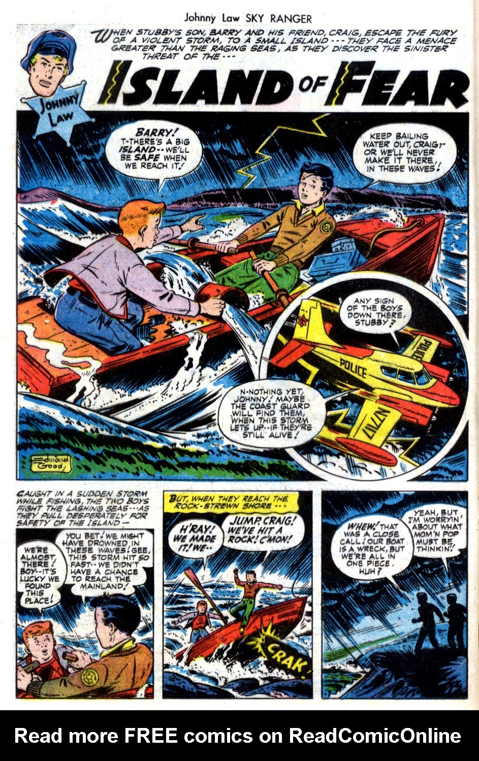 Read online Johnny Law Sky Ranger Adventures comic -  Issue #4 - 12