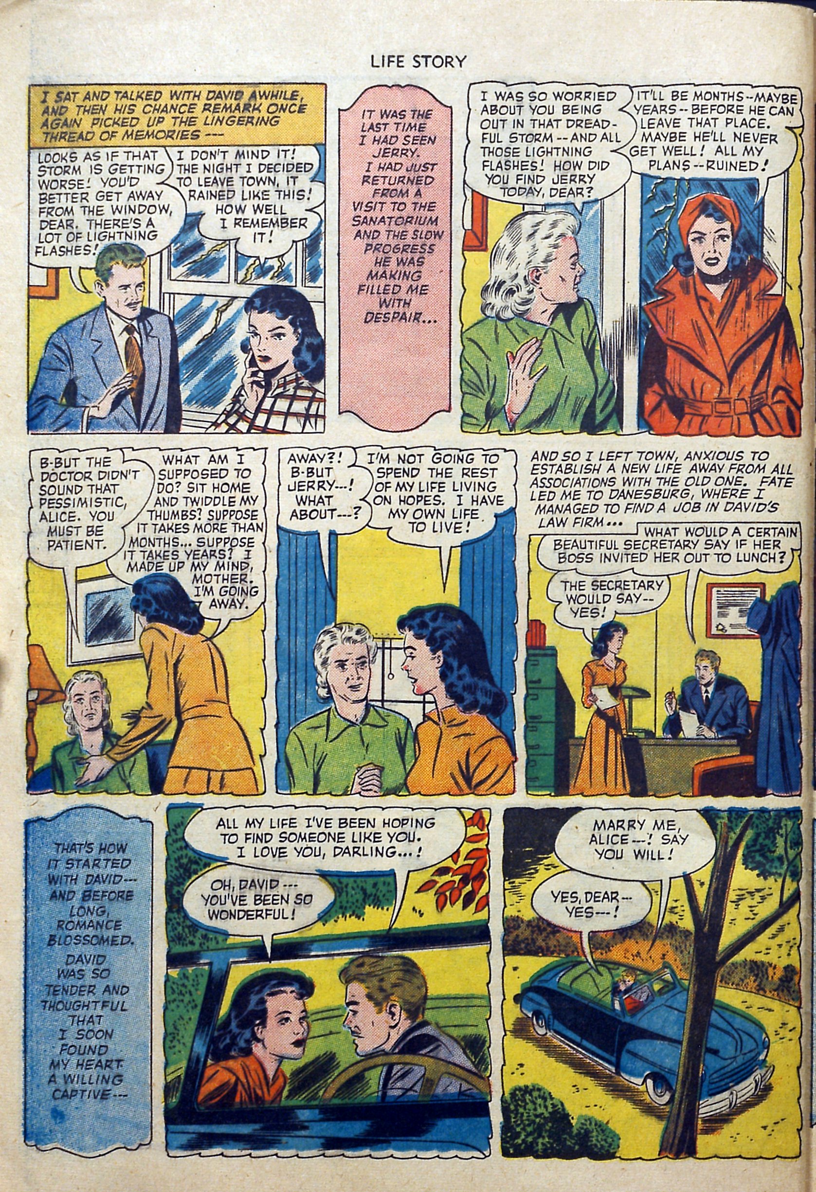 Read online Life Story comic -  Issue #22 - 30