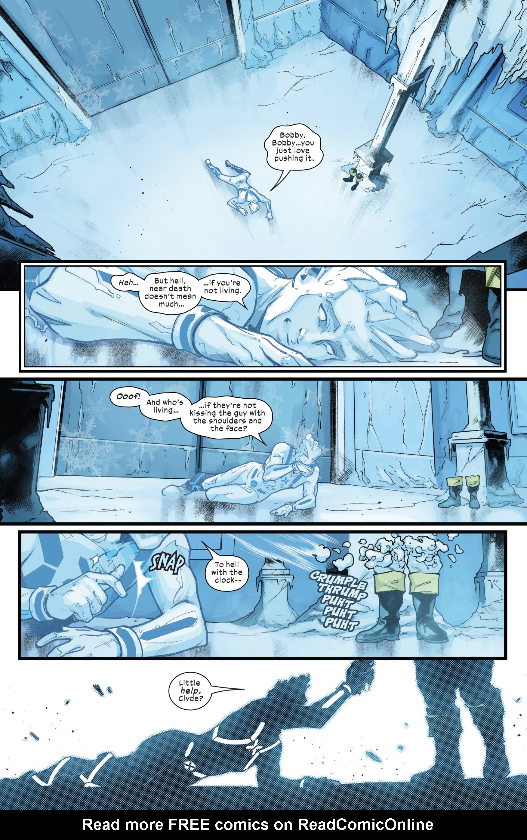 Read online Astonishing Iceman comic -  Issue #1 - 14