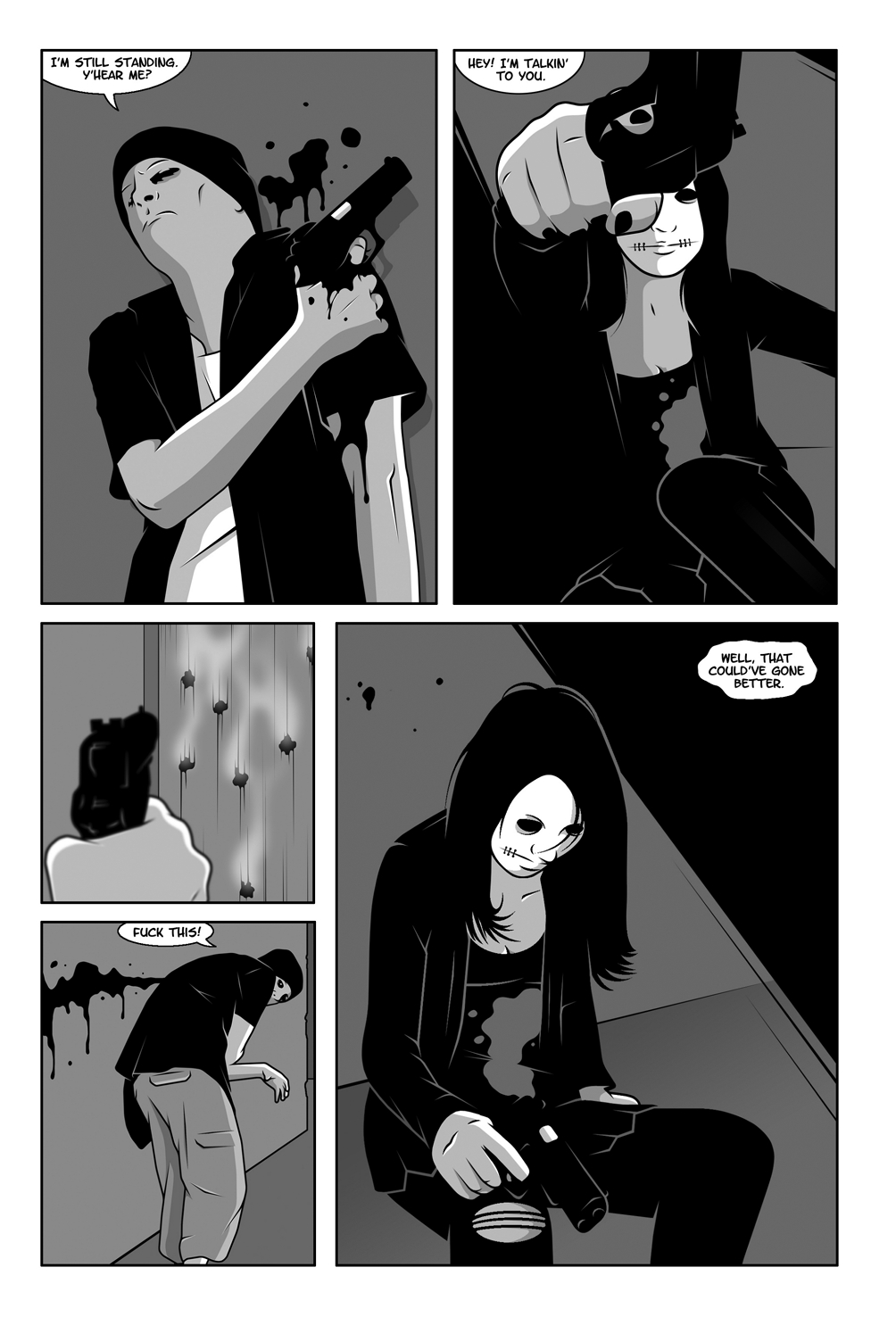 Read online Hollow Girl comic -  Issue #1 - 12