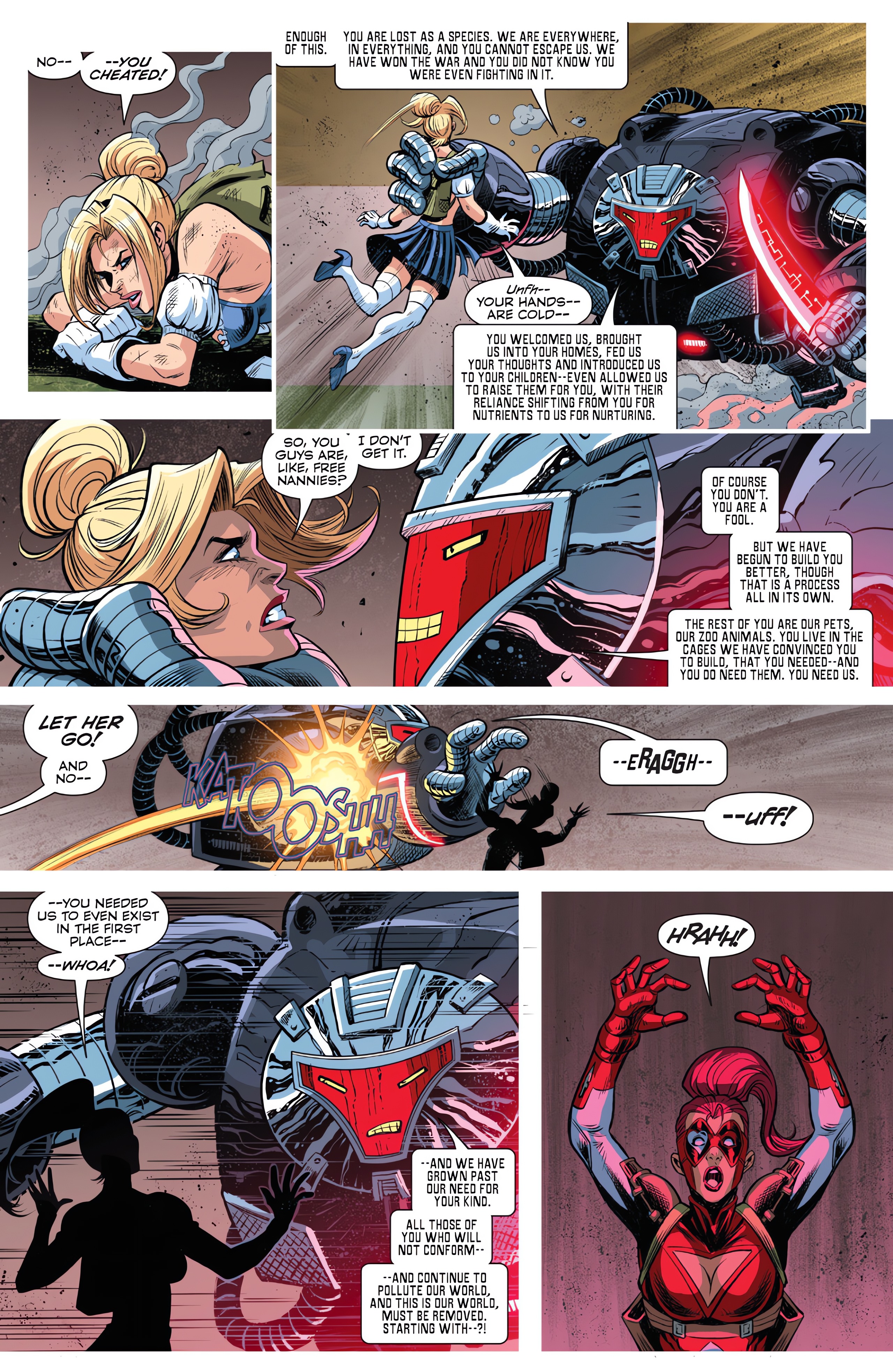 Read online Cinderella vs The Queen of Hearts comic -  Issue #3 - 34
