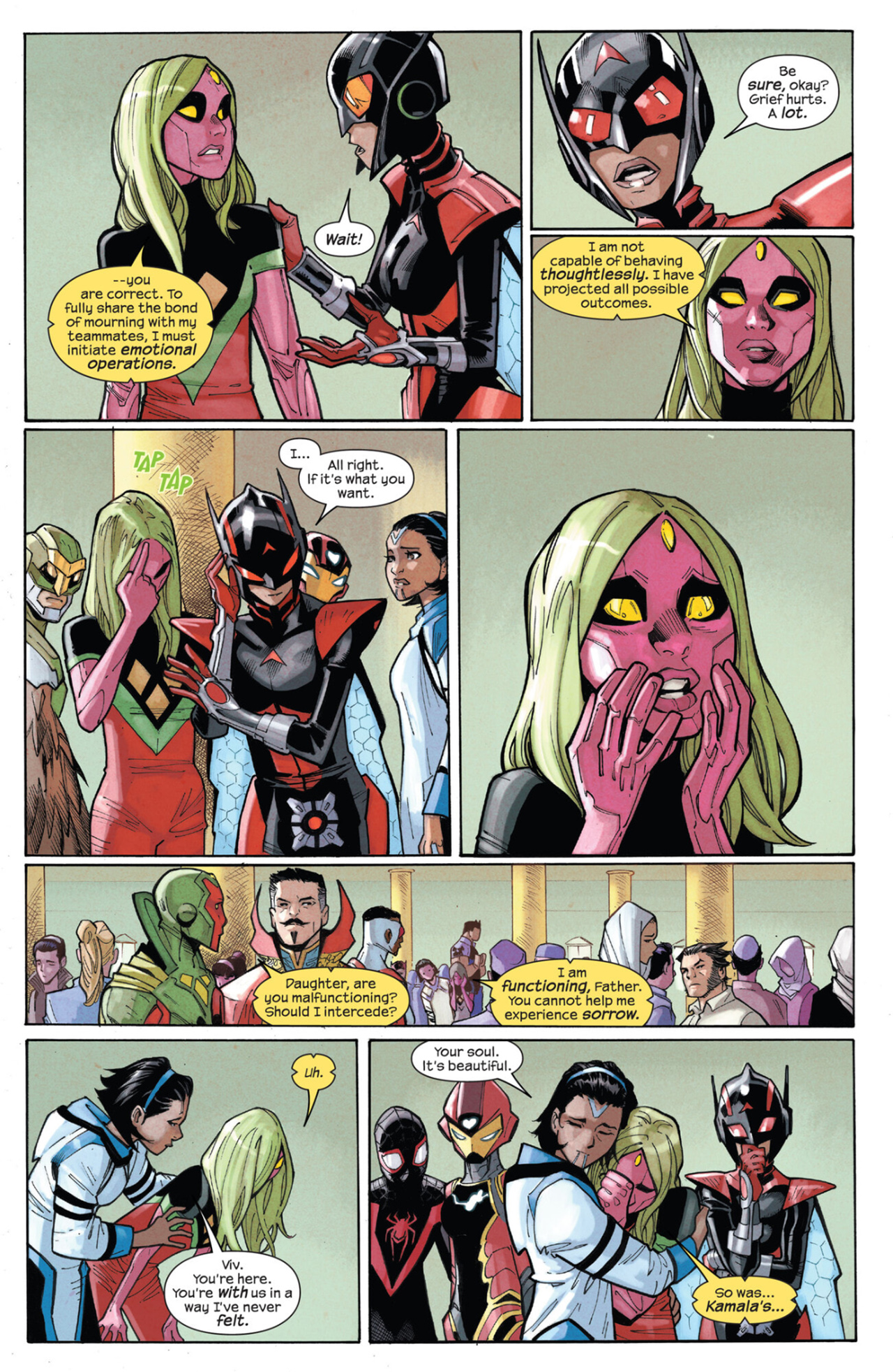Read online Fallen Friend: The Death of Ms. Marvel comic -  Issue #1 - 21