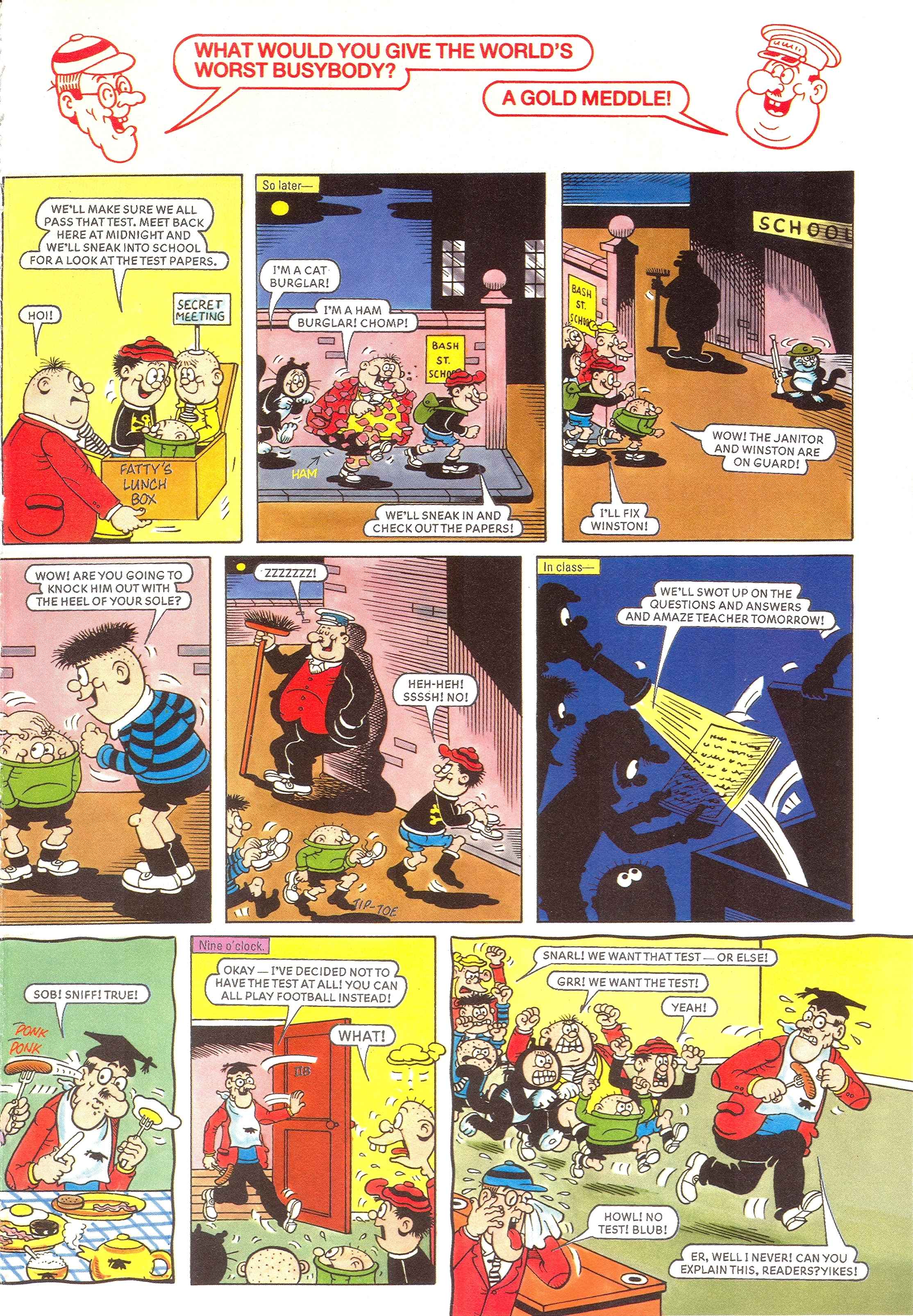 Read online Bash Street Kids comic -  Issue #2003 - 89
