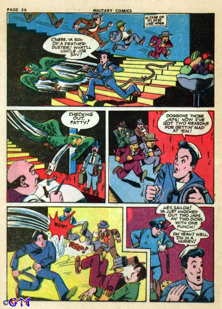 Read online Military Comics comic -  Issue #23 - 58