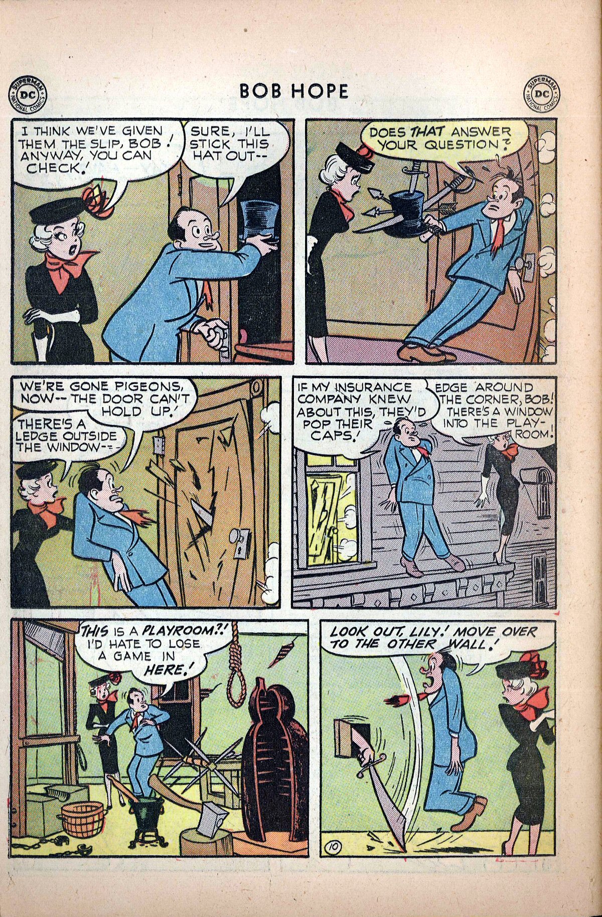 Read online The Adventures of Bob Hope comic -  Issue #9 - 38