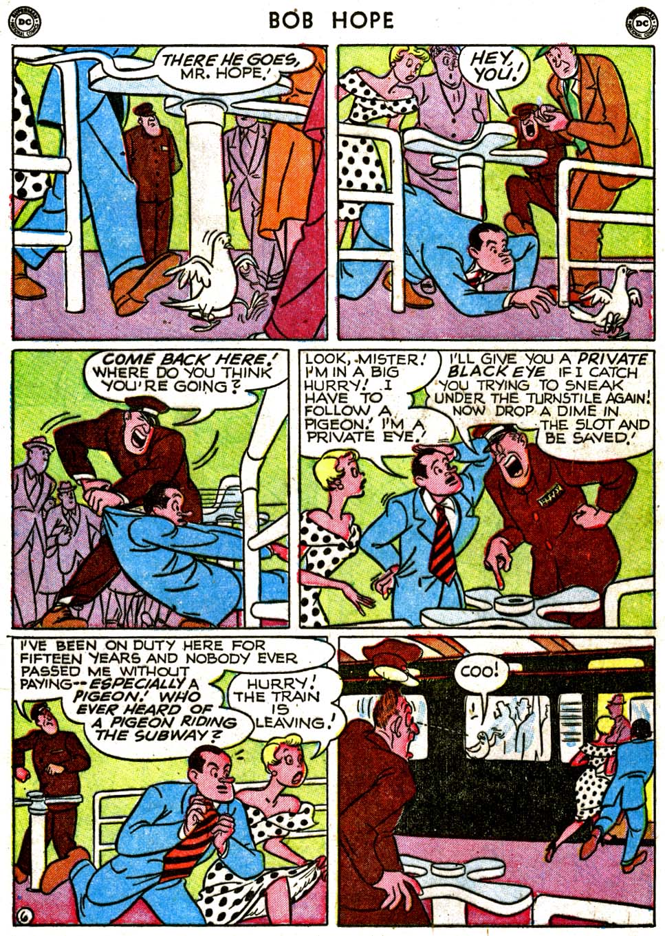 Read online The Adventures of Bob Hope comic -  Issue #4 - 37