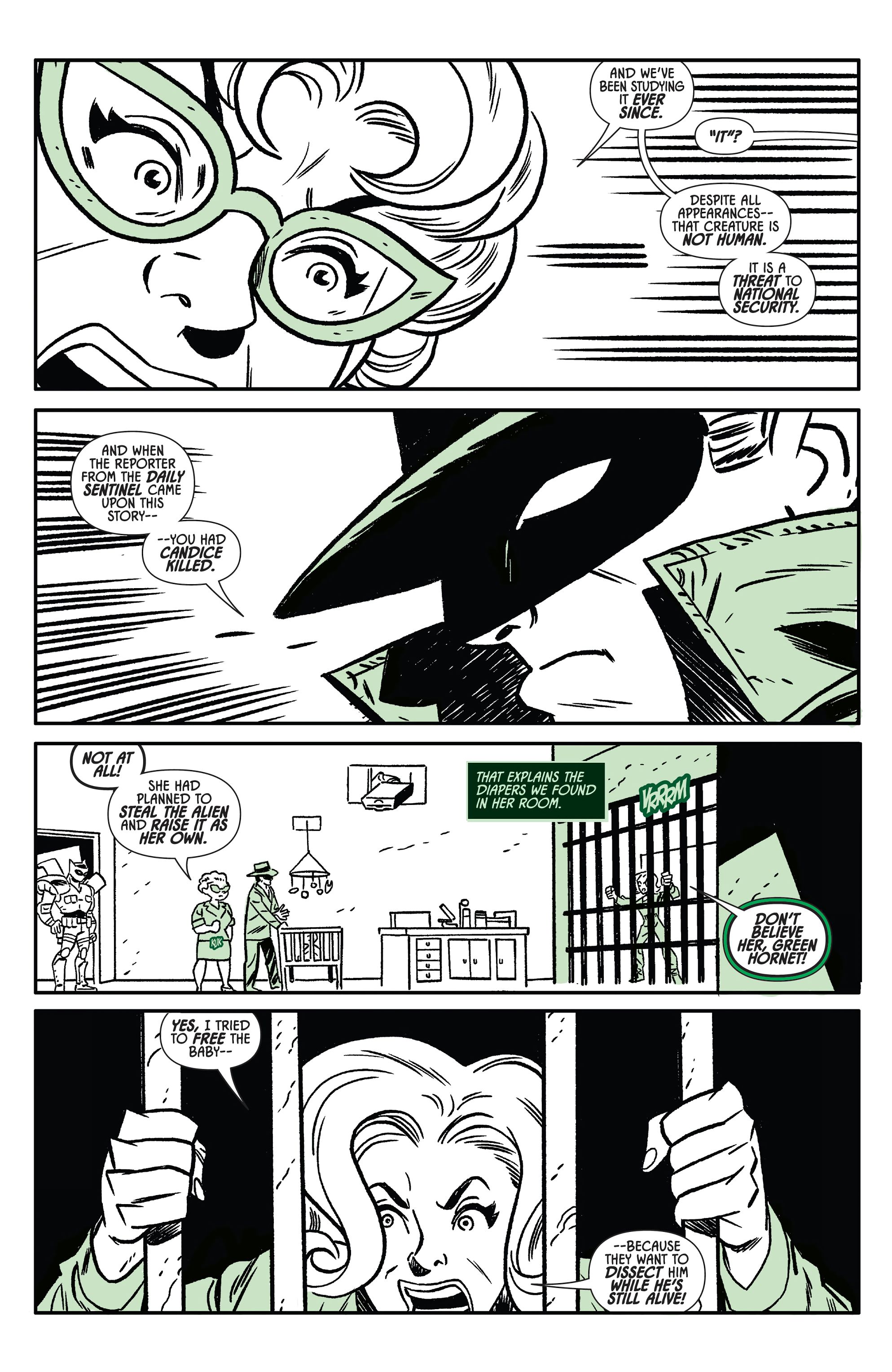 Read online The Green Hornet (2020) comic -  Issue # _Sky Lights Collection - 79