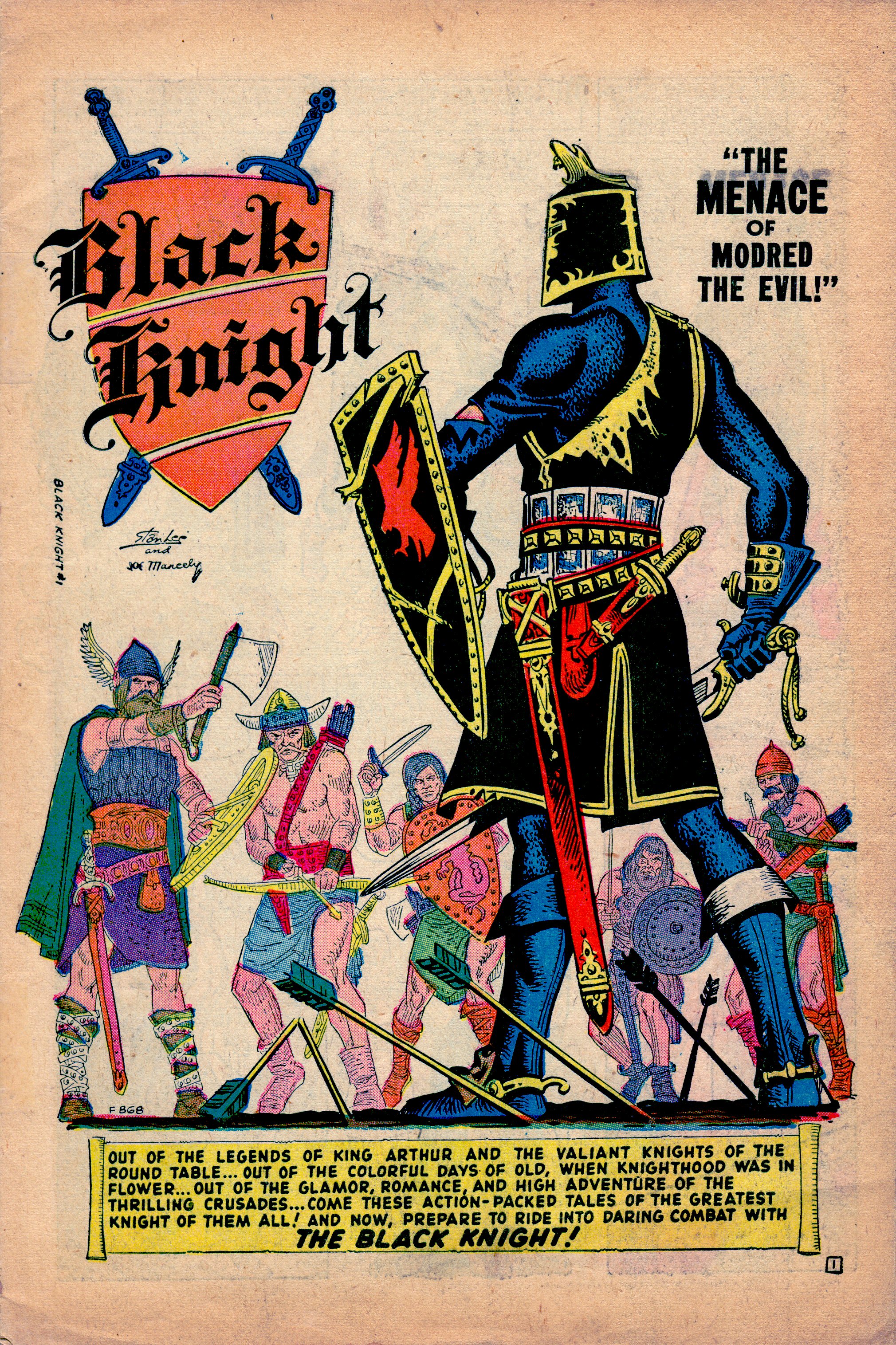 Read online Black Knight (1955) comic -  Issue #1 - 5
