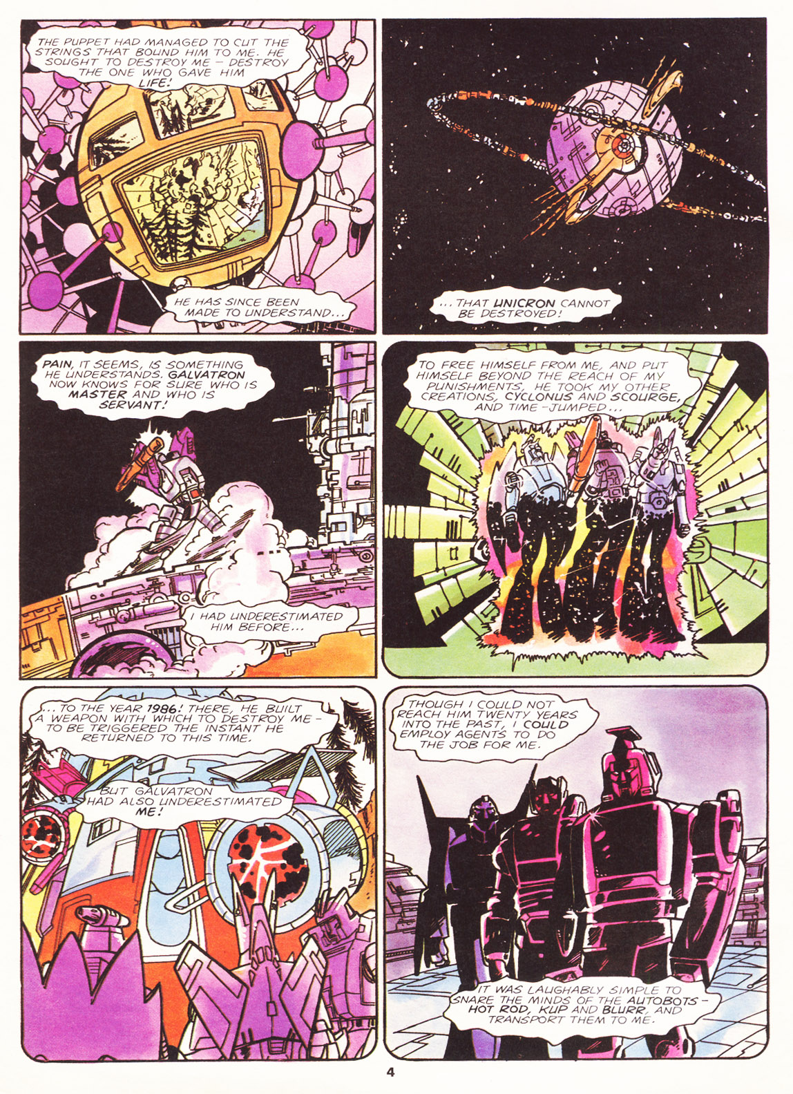 Read online The Transformers (UK) comic -  Issue #88 - 4
