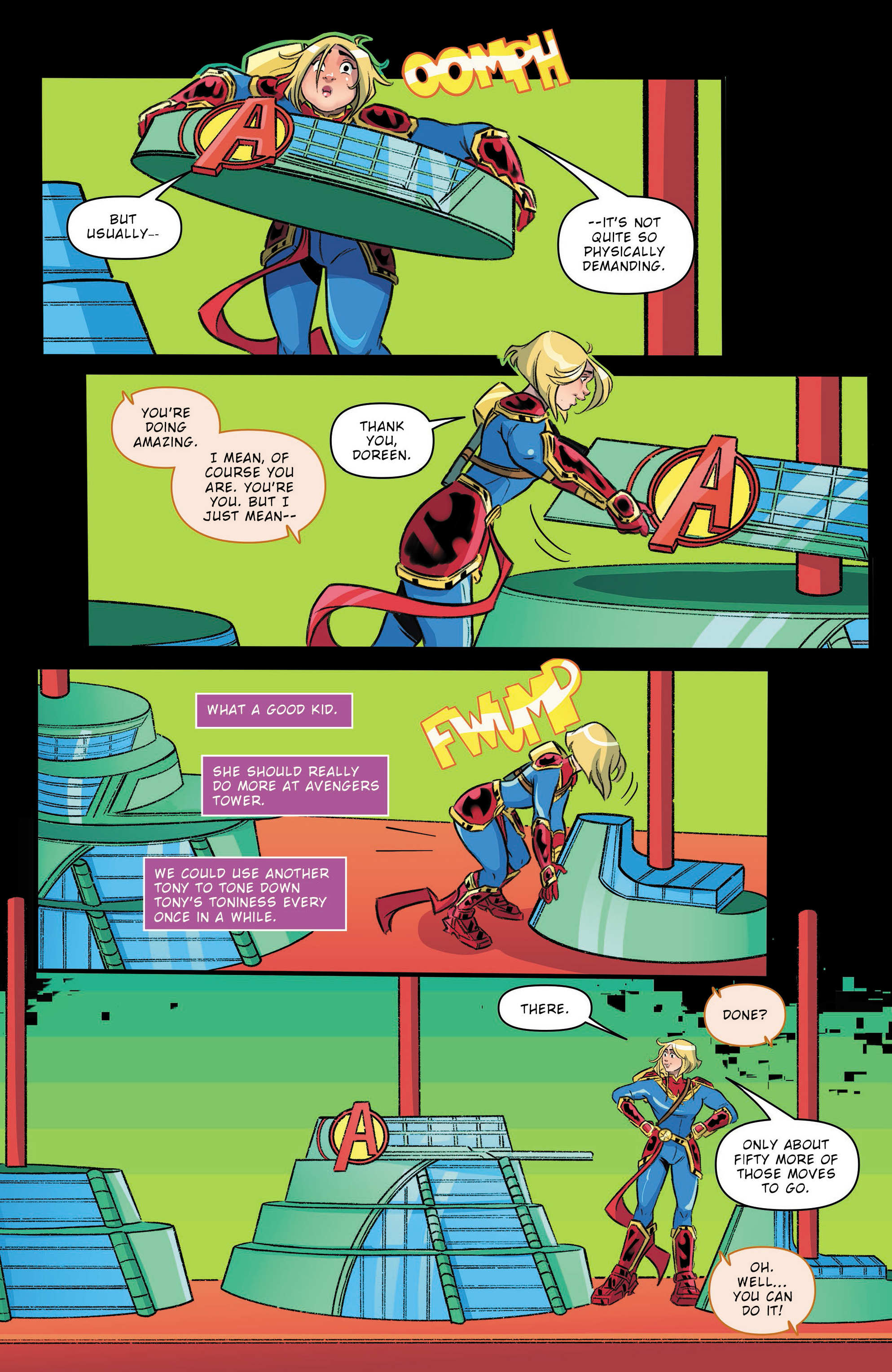 Read online Captain Marvel: Game On comic -  Issue # TPB (Part 3) - 20