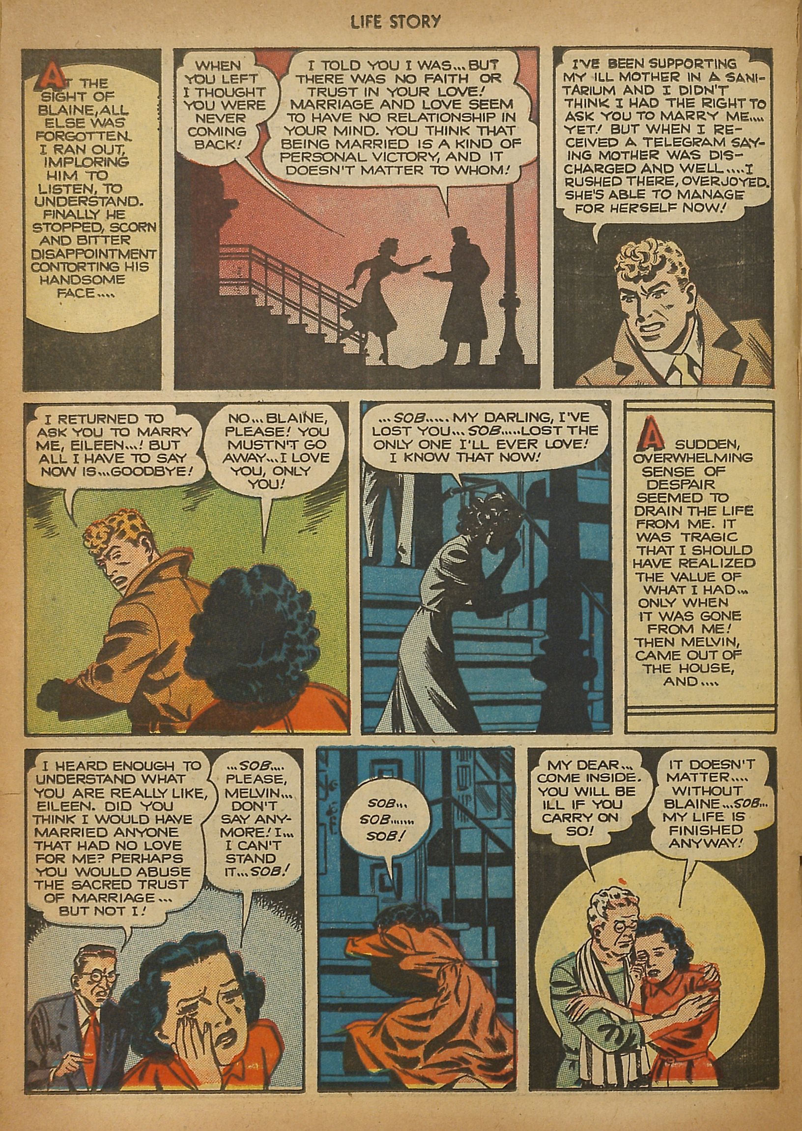Read online Life Story comic -  Issue #12 - 14