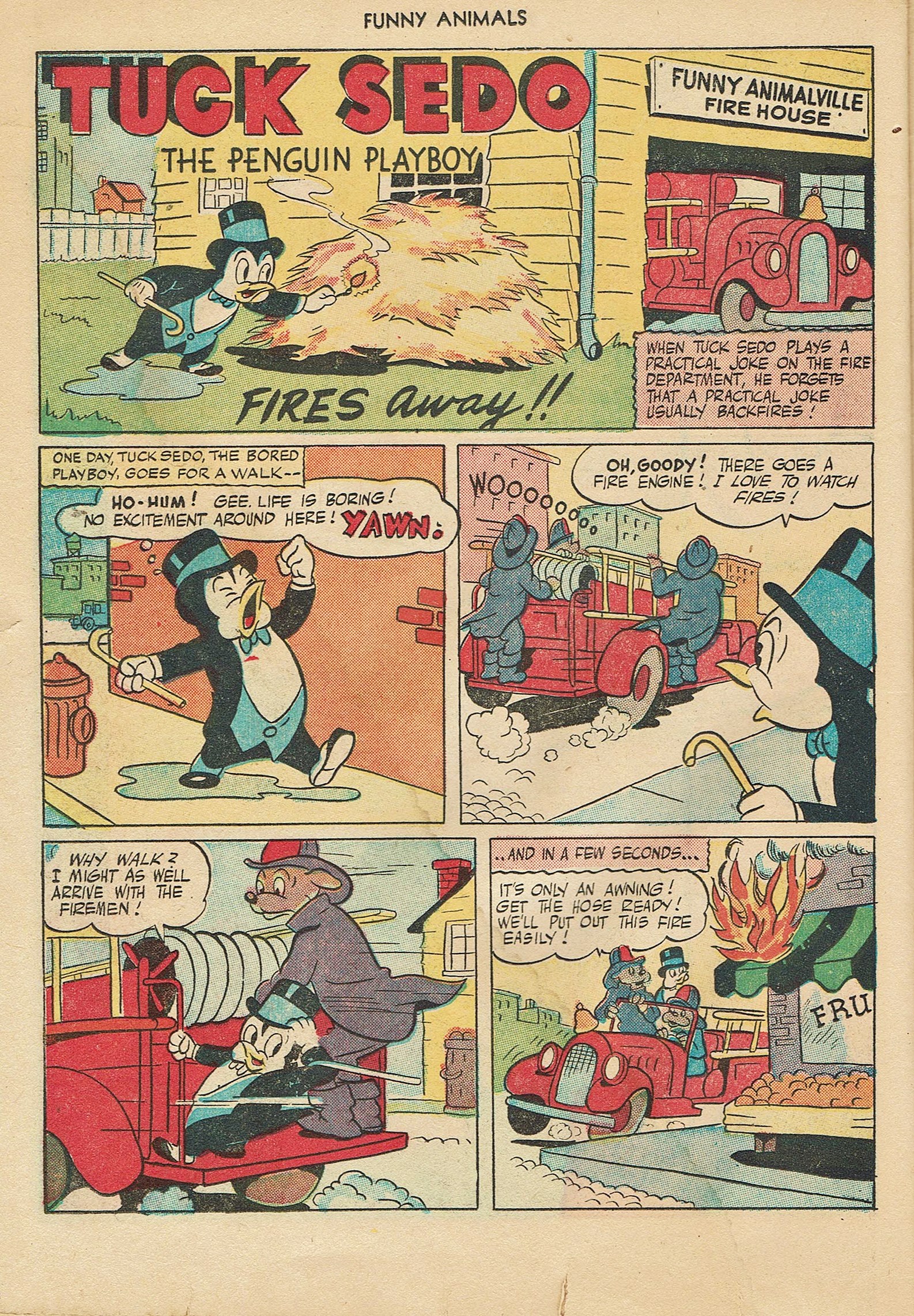 Read online Fawcett's Funny Animals comic -  Issue #46 - 38