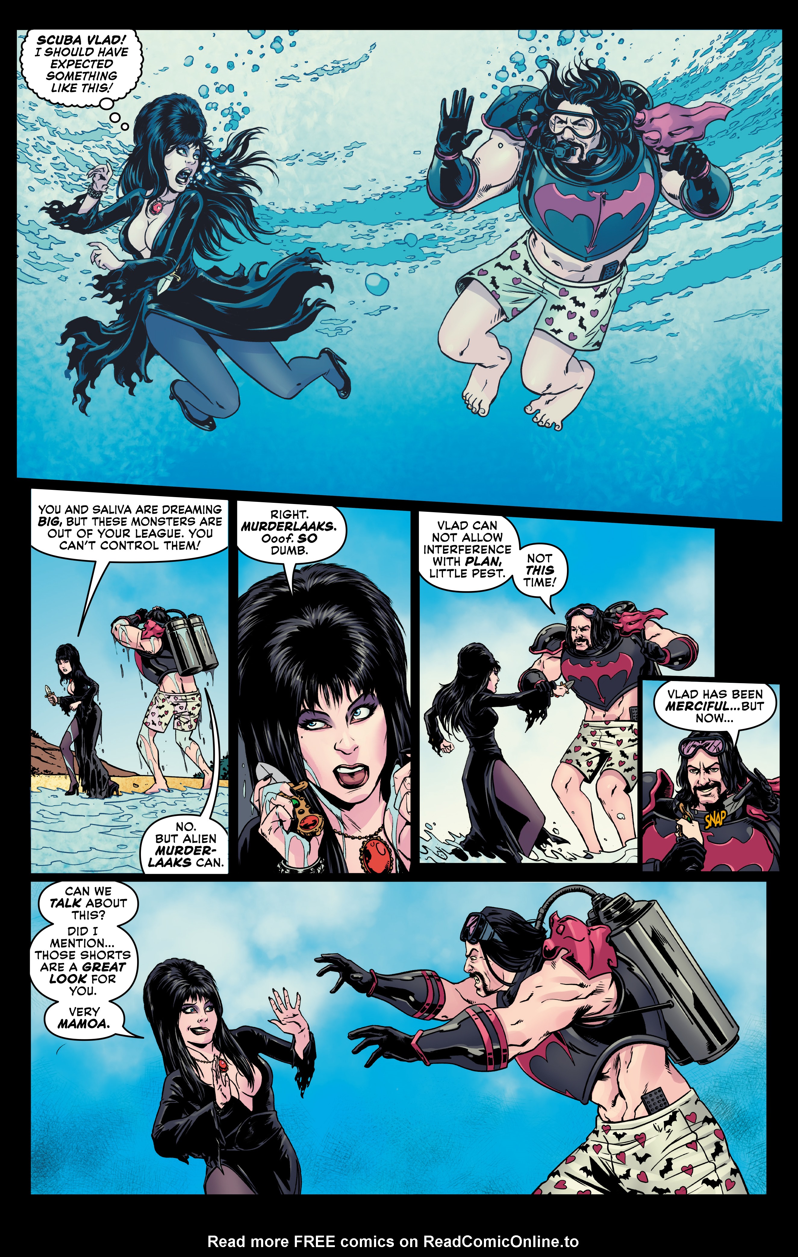 Read online Elvira in Monsterland comic -  Issue #4 - 11