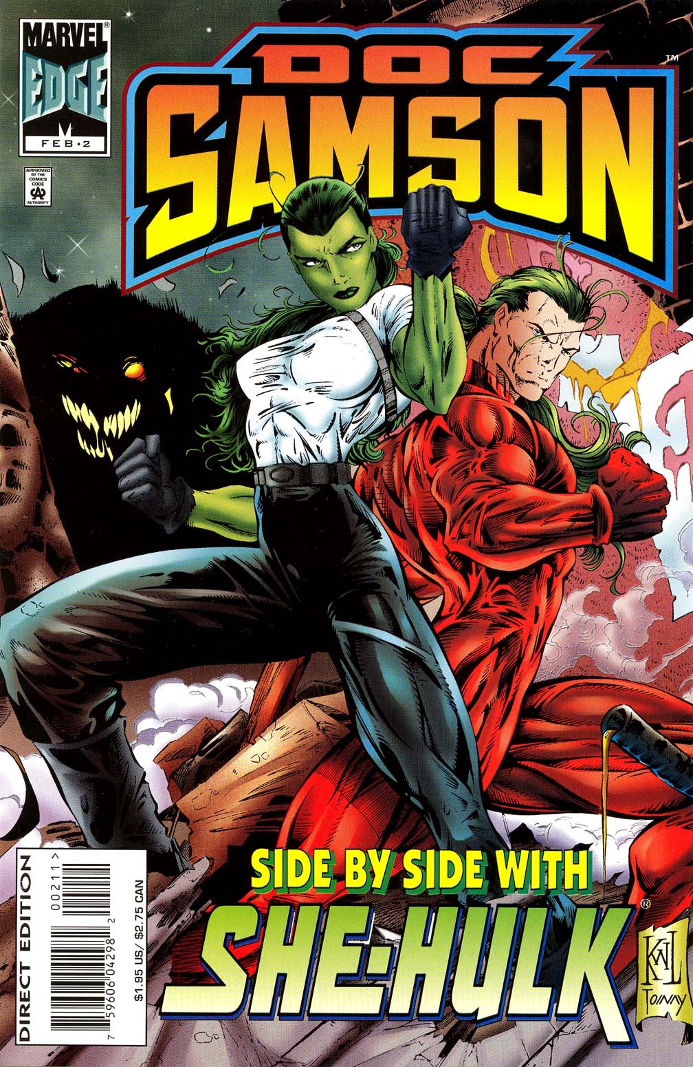 Read online Doc Samson comic -  Issue #2 - 1