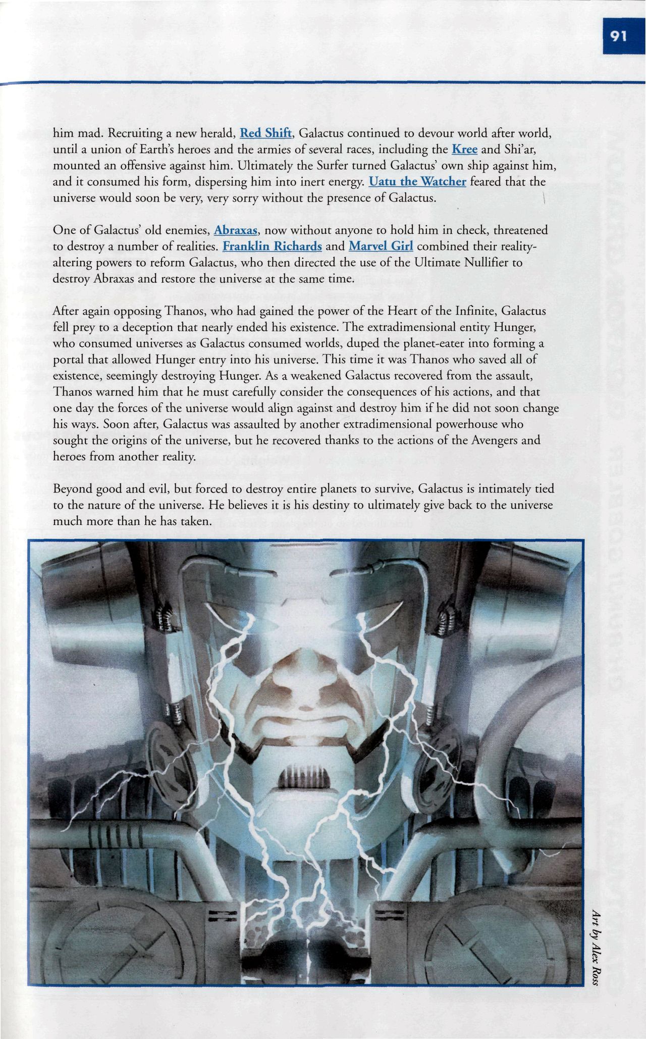 Read online Marvel Encyclopedia comic -  Issue # TPB 6 - 94
