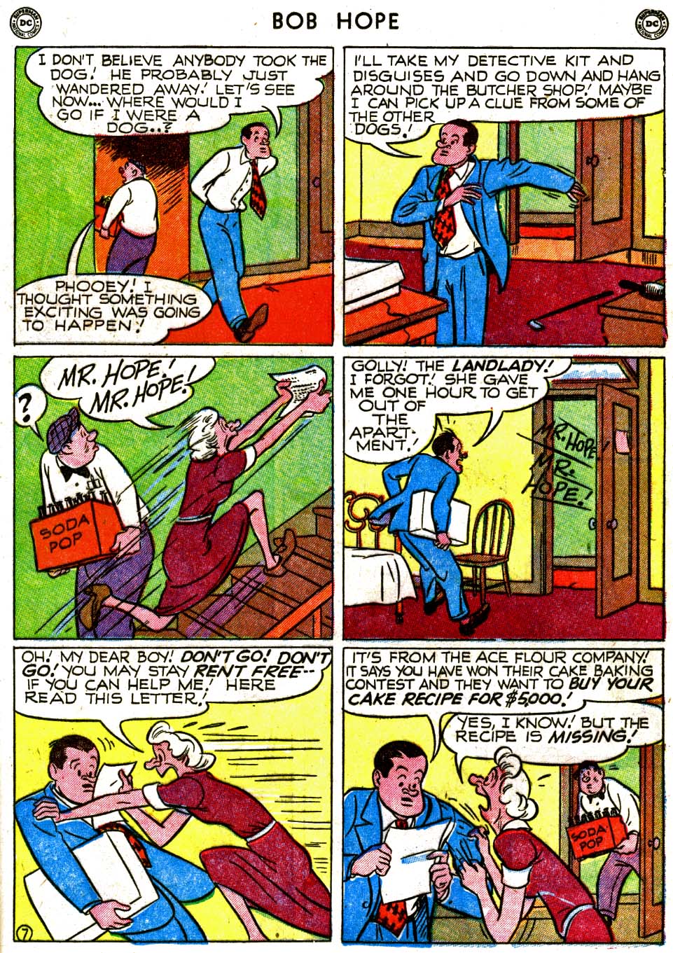 Read online The Adventures of Bob Hope comic -  Issue #4 - 19