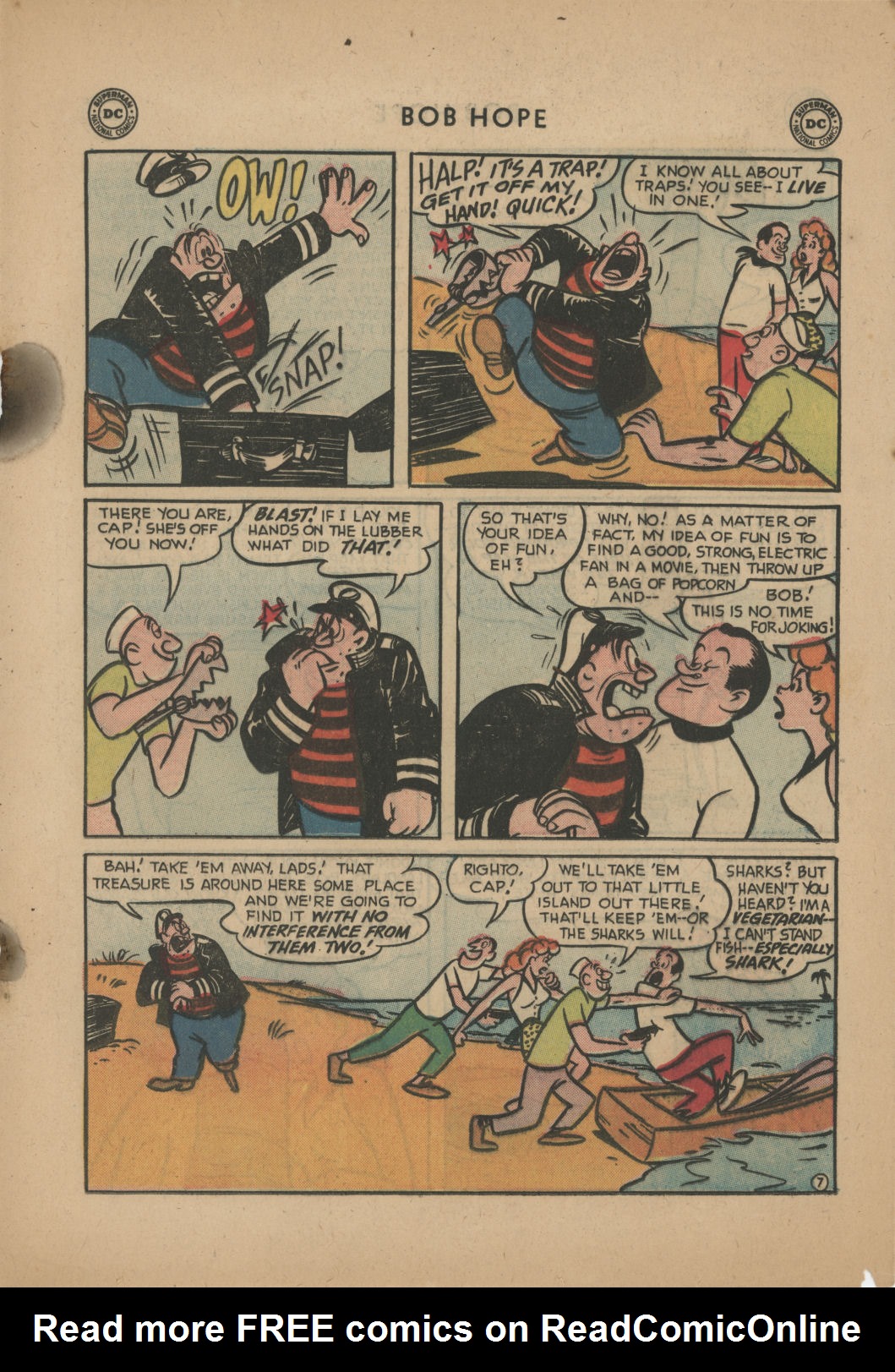 Read online The Adventures of Bob Hope comic -  Issue #45 - 19