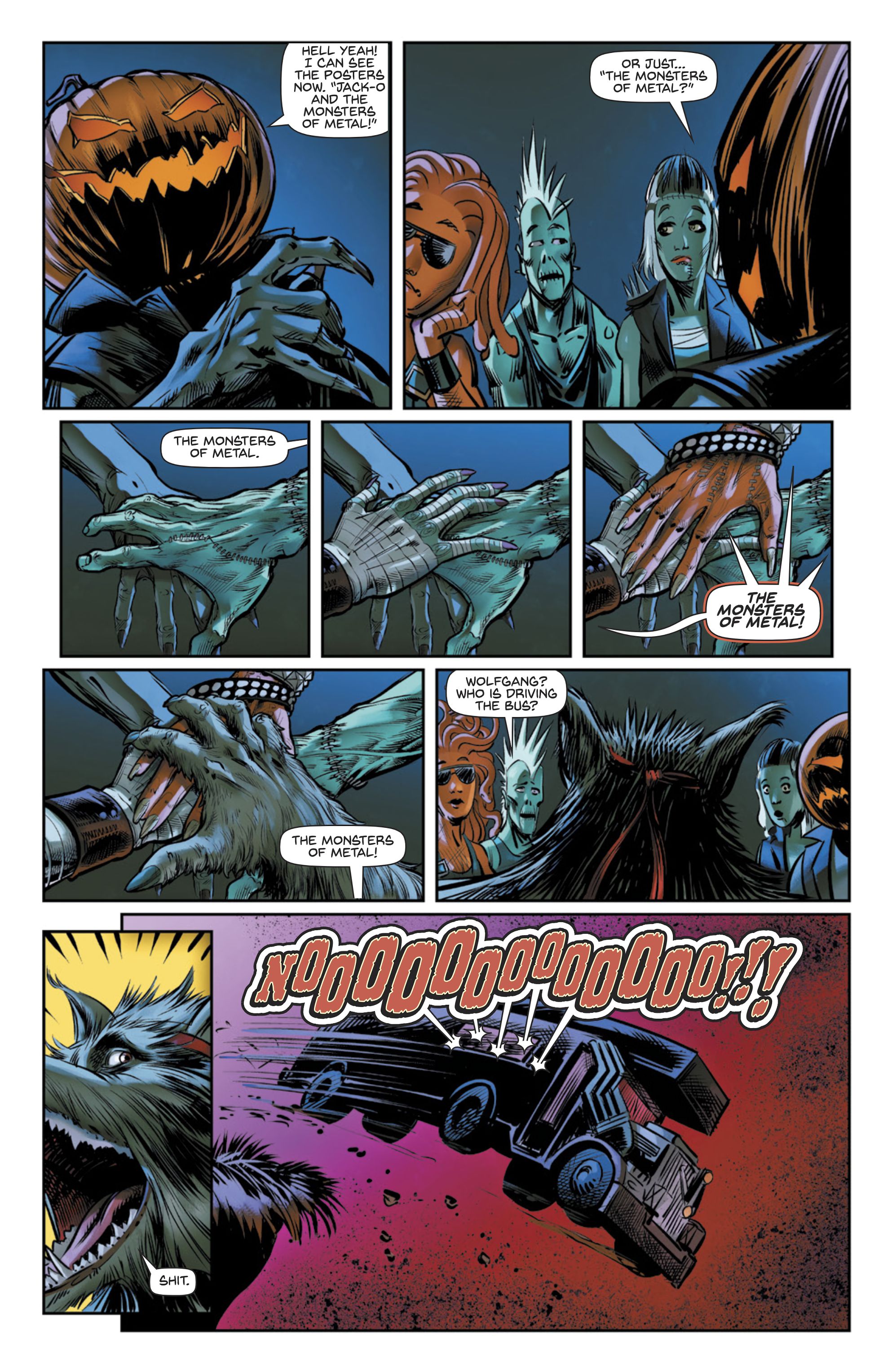 Read online Monsters of Metal comic -  Issue # Full - 12
