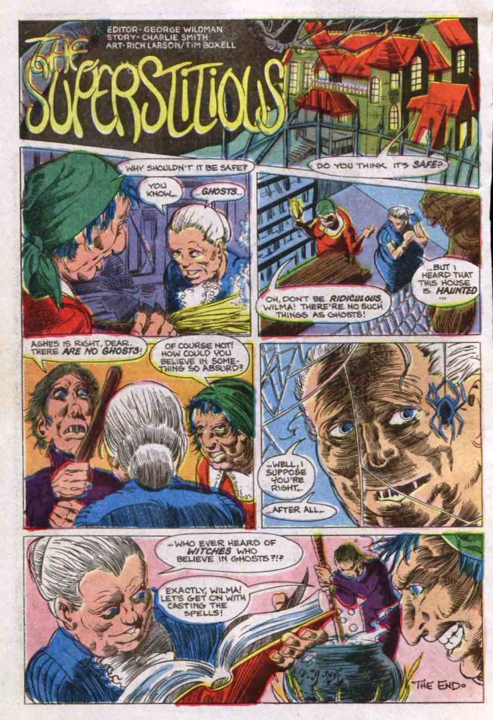 Read online Haunted comic -  Issue #71 - 20