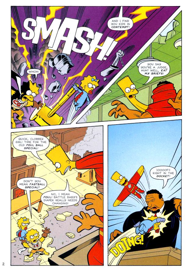 Read online Bongo Comics Free-For-All! comic -  Issue #2008 - 3