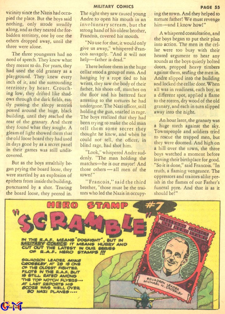 Read online Military Comics comic -  Issue #8 - 57