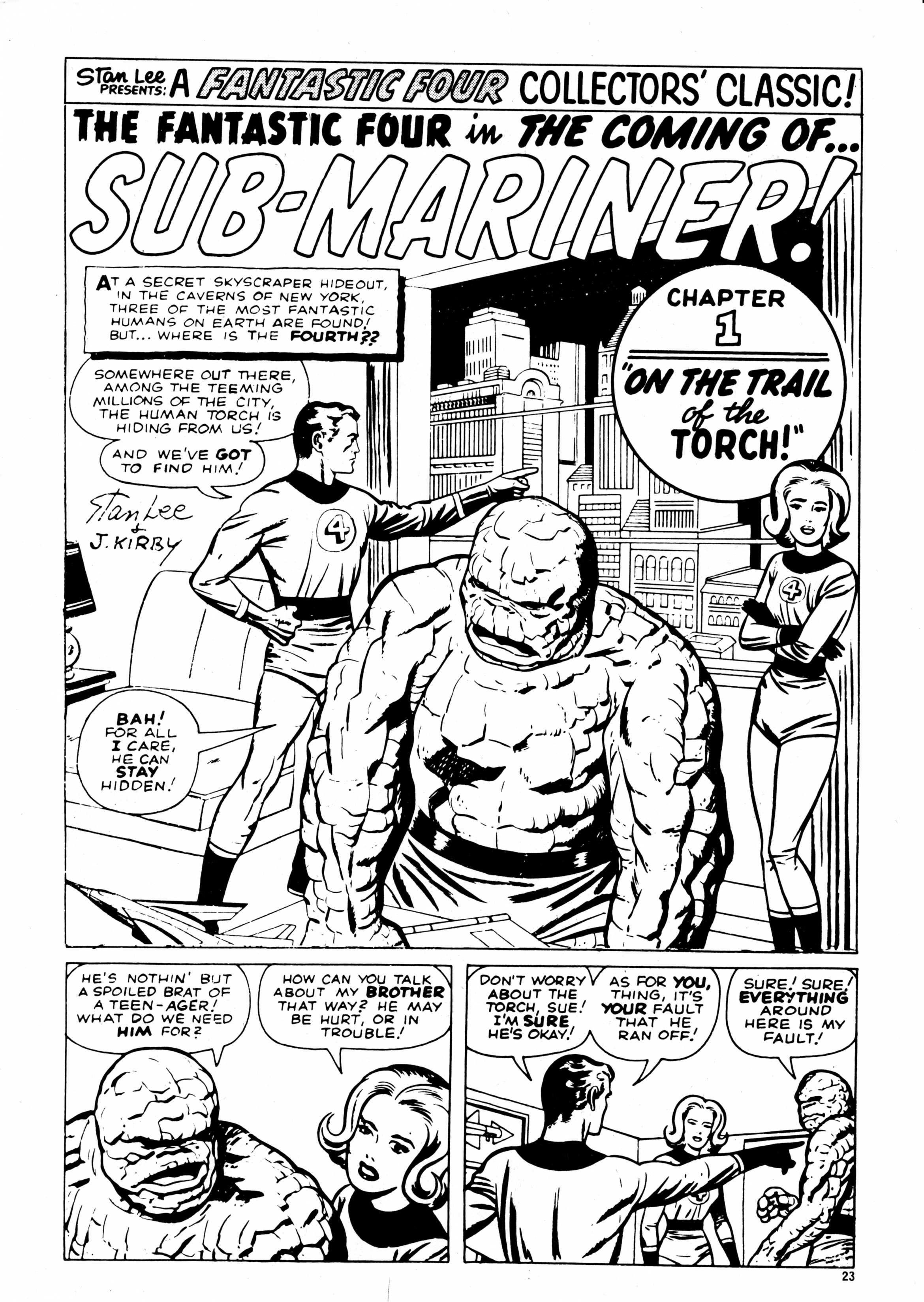 Read online Fantastic Four (1982) comic -  Issue #8 - 23