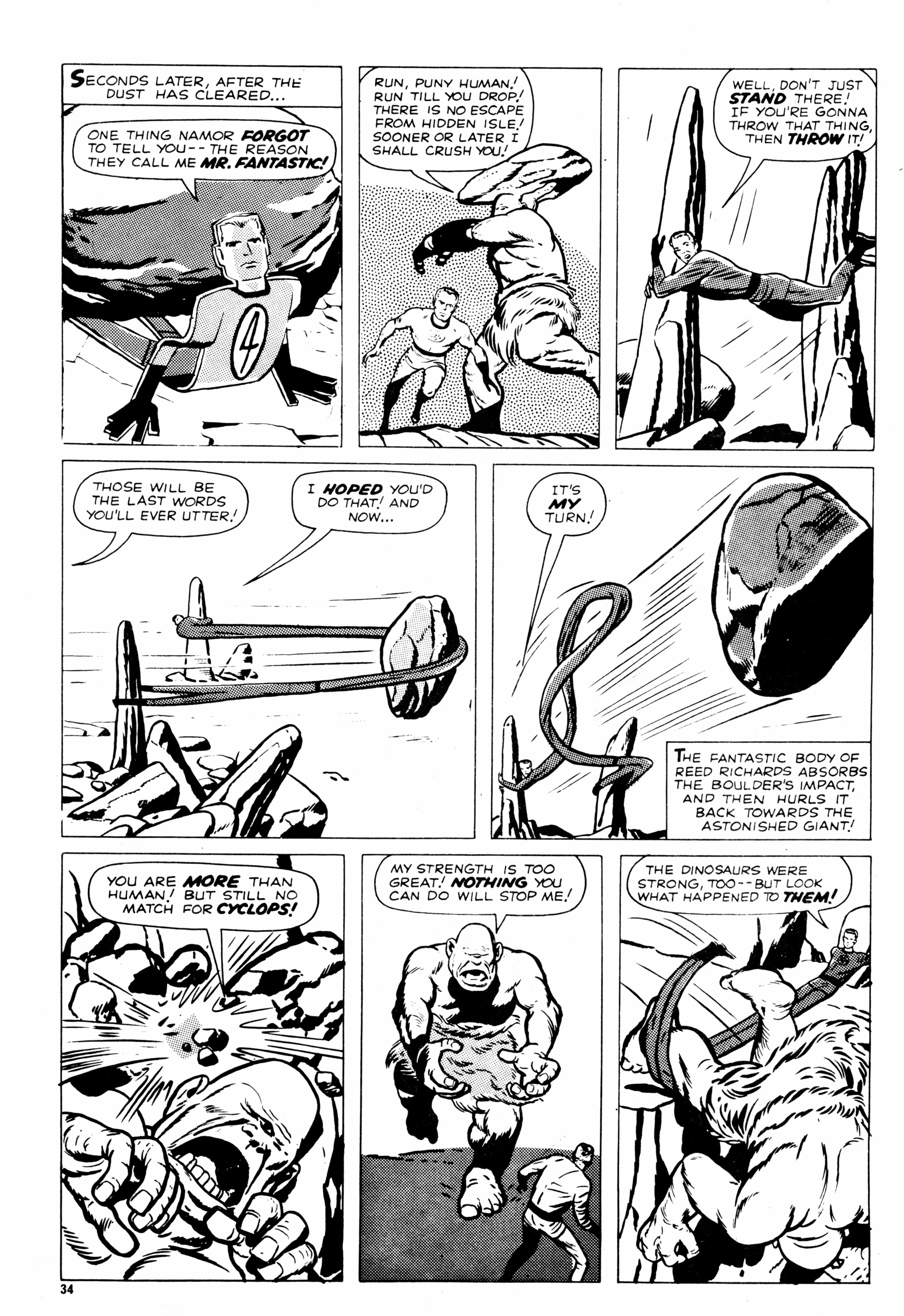 Read online Fantastic Four (1982) comic -  Issue #18 - 34